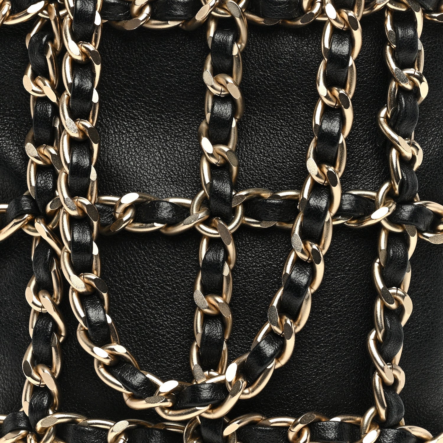 Chanel Lambskin Tech Me Out Clutch With Chain Black 8 of 10