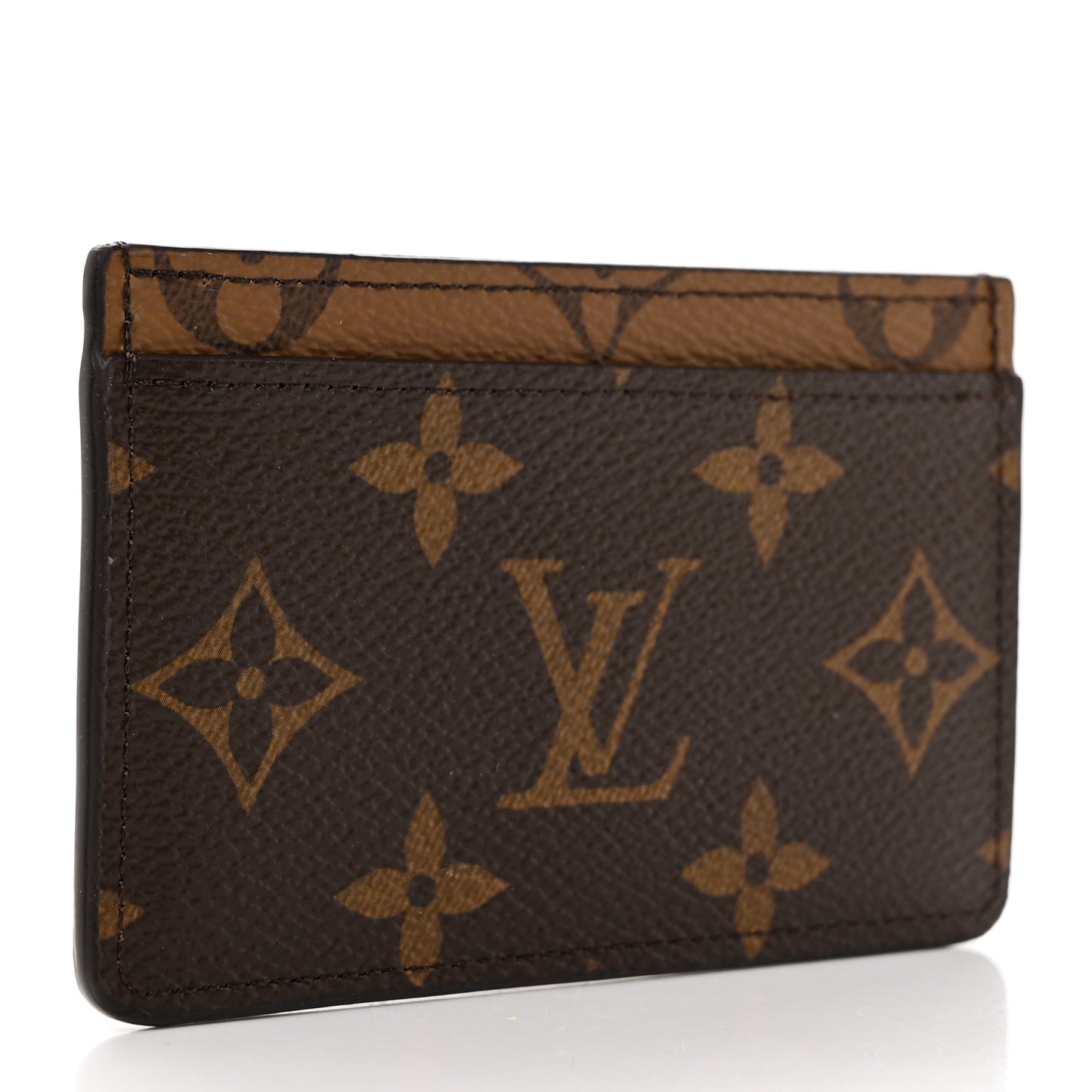 Reverse Monogram Card Holder