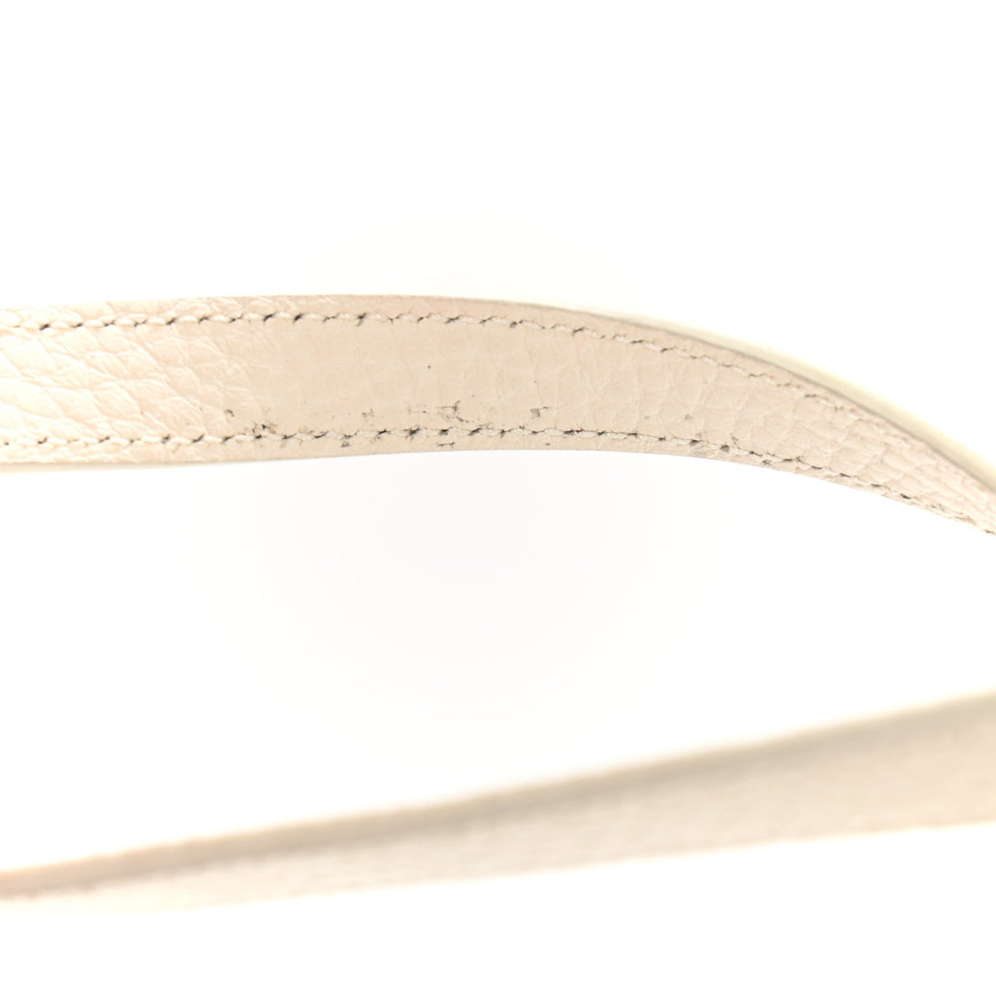 Grained Calfskin Small Sac De Jour Dove White