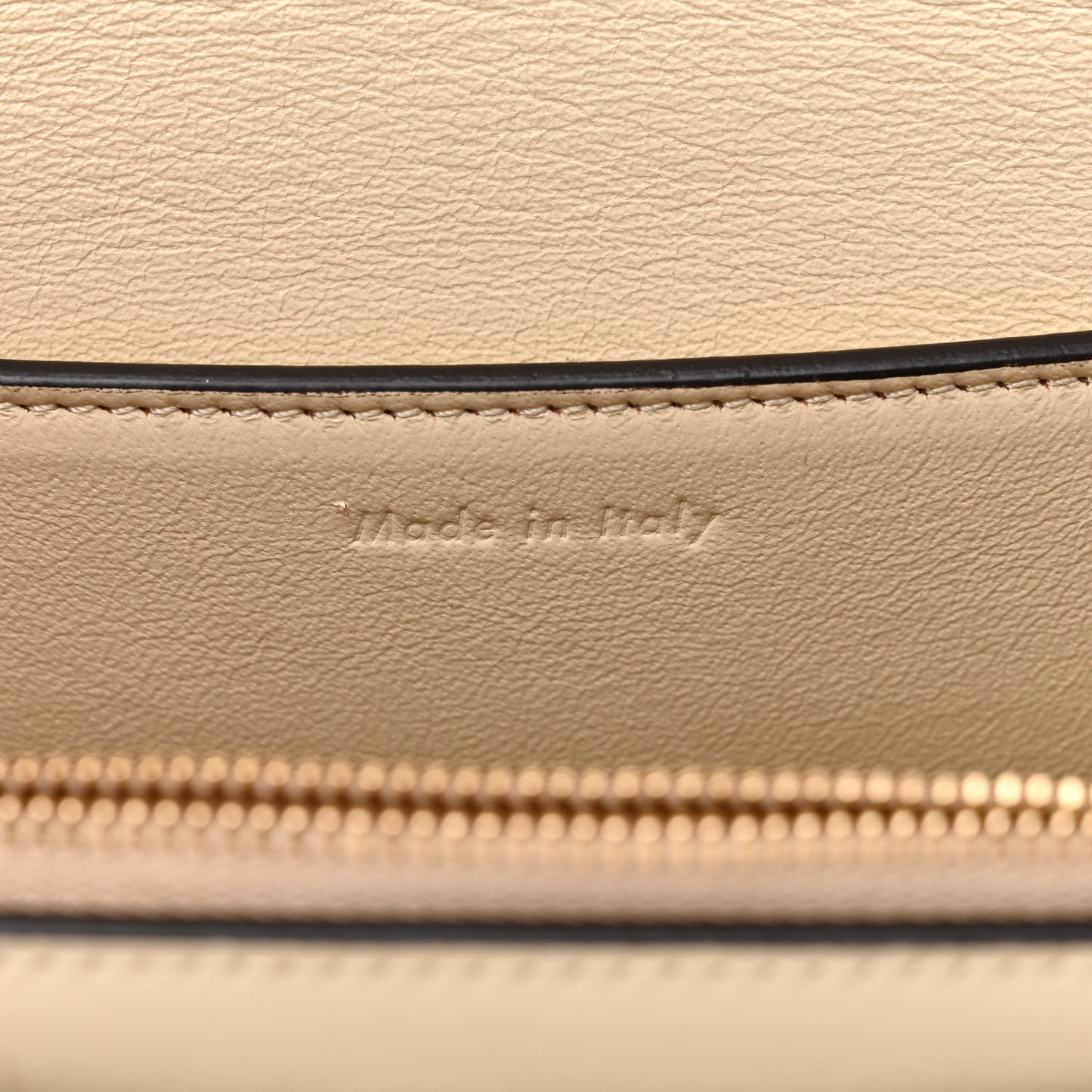 Shiny Smooth Calfskin Medium Frame Shoulder Bag Chalk Mastic