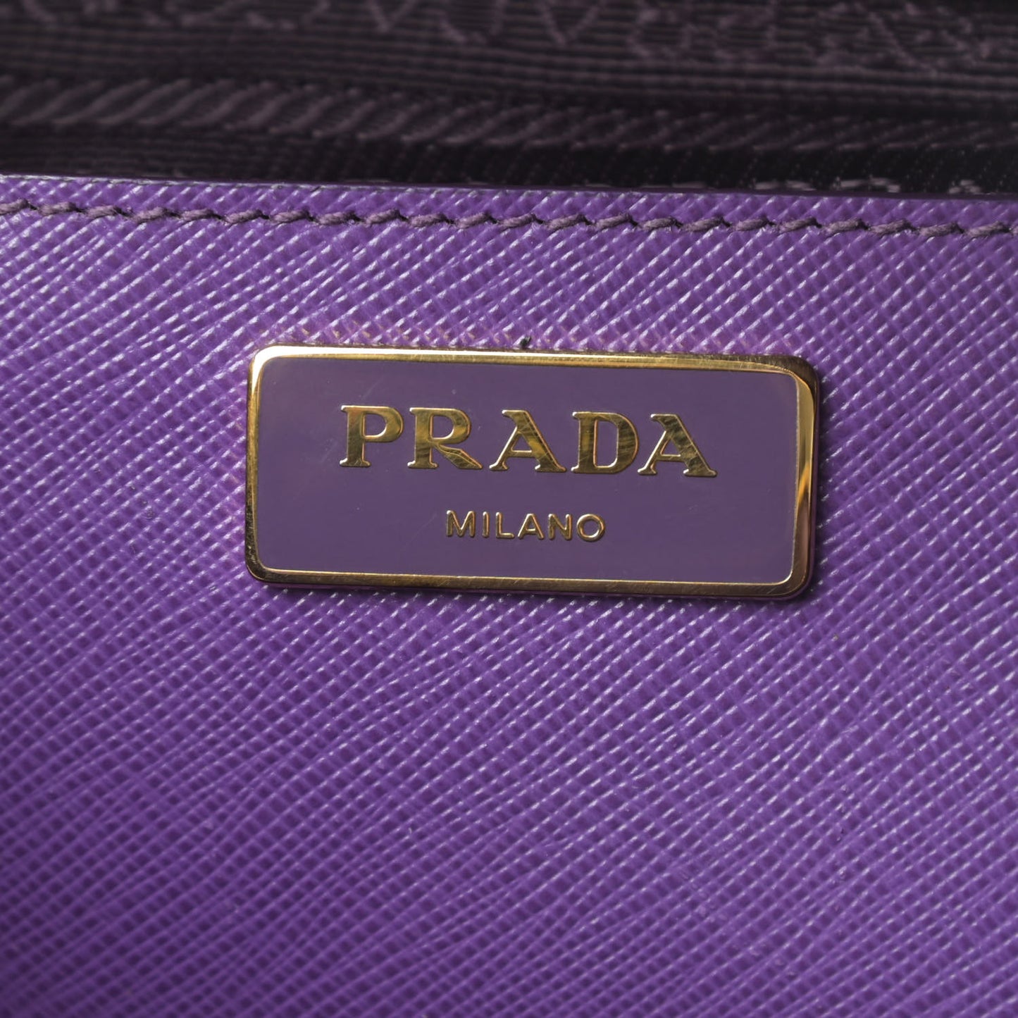 Saffiano Lux Large Promenade Tote Viola