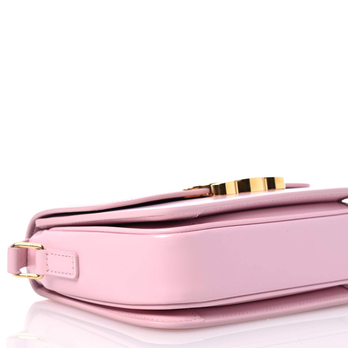 Shiny Calfskin Teen Triomphe Pastel Pink