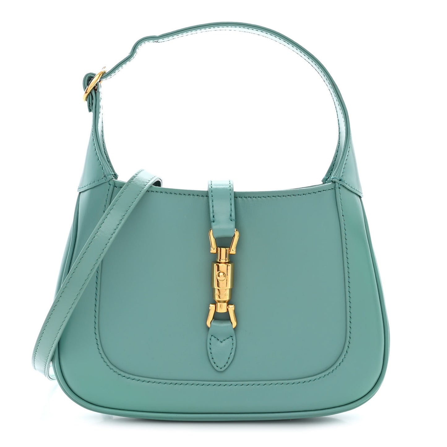 Boarded Dyana Lux Calfskin Mini Jackie 1961 Hobo Dusty Azure