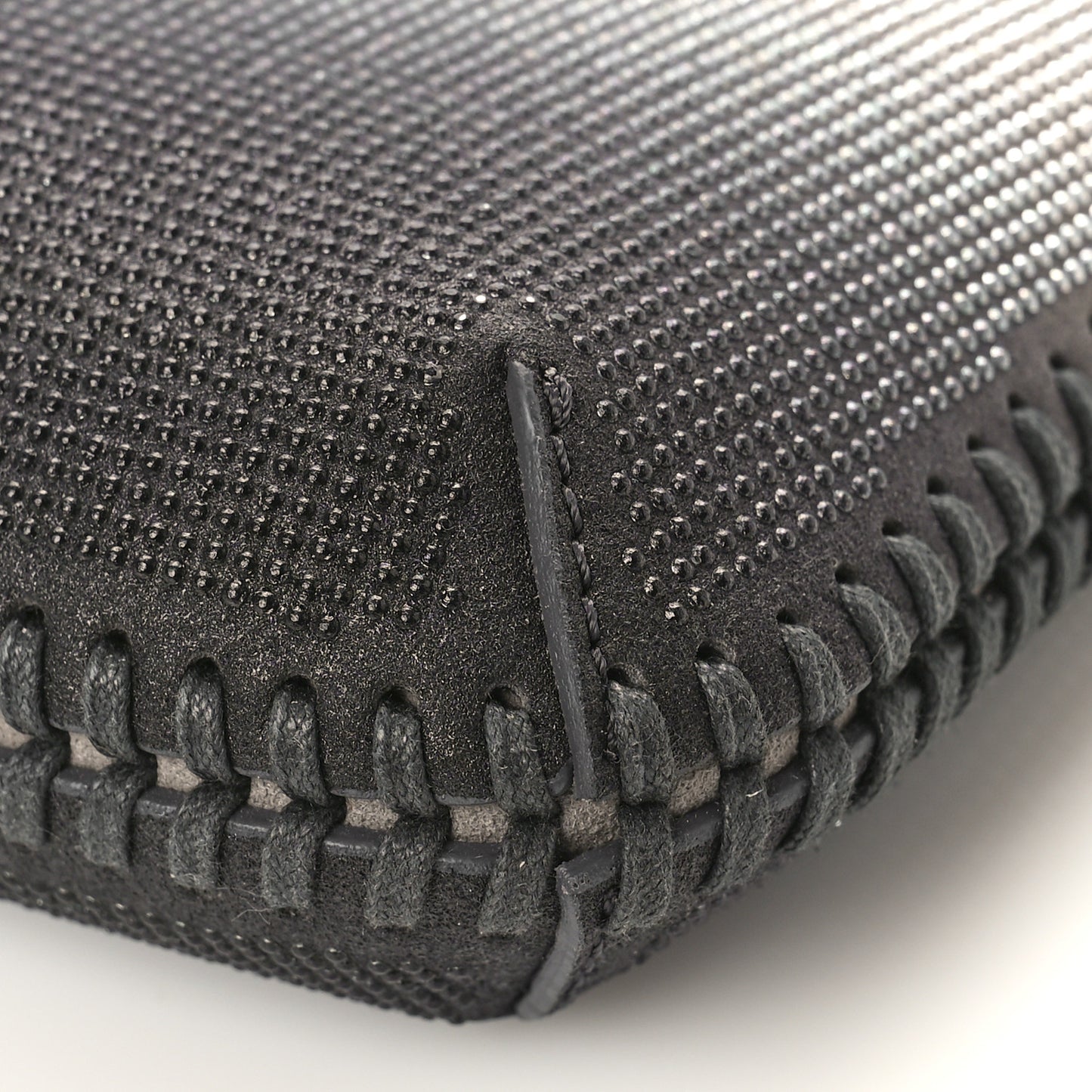 Crystal Mini Falabella Crossbody Bag Grey