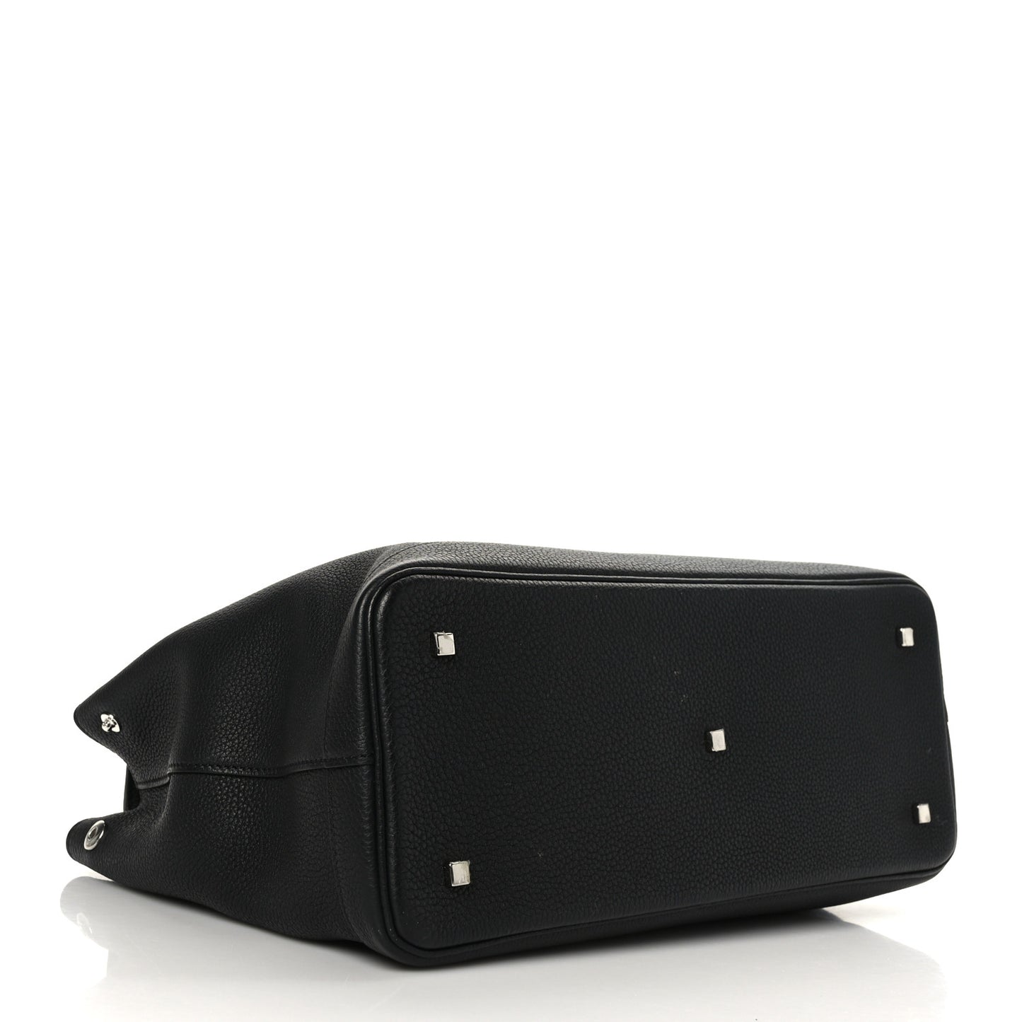 Taurillon Blush Calfskin Gabby MM Black