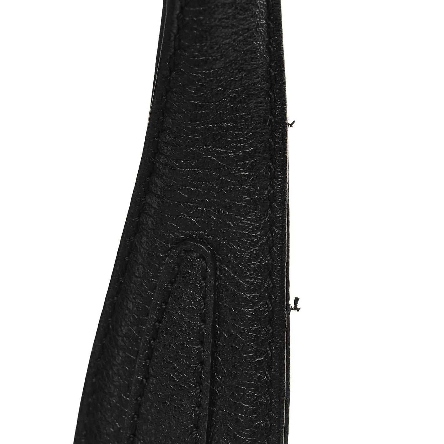 Grained Calfskin Studded Boston Bag Black