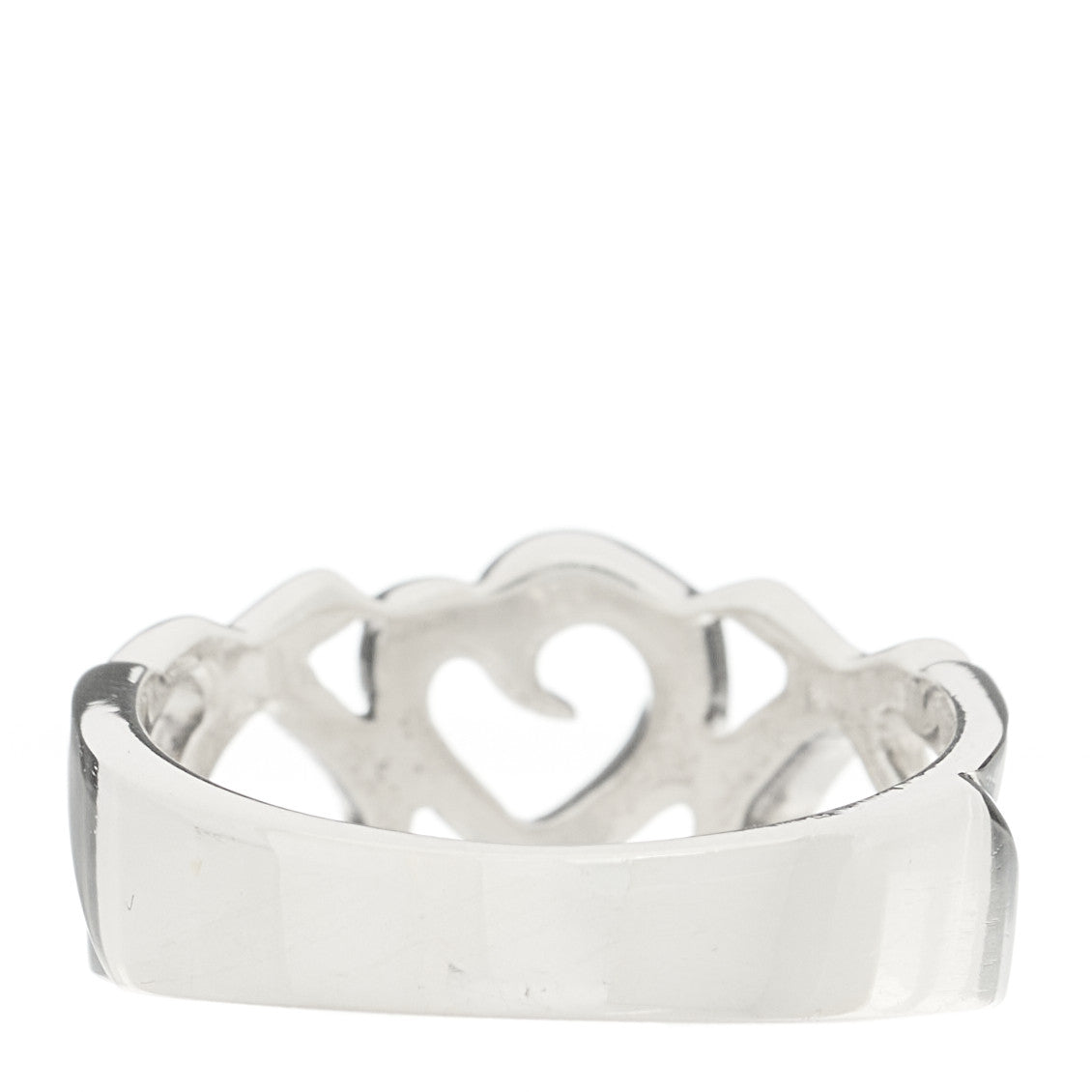 Sterling Silver Paloma Picasso Loving Heart Band Ring 52 6