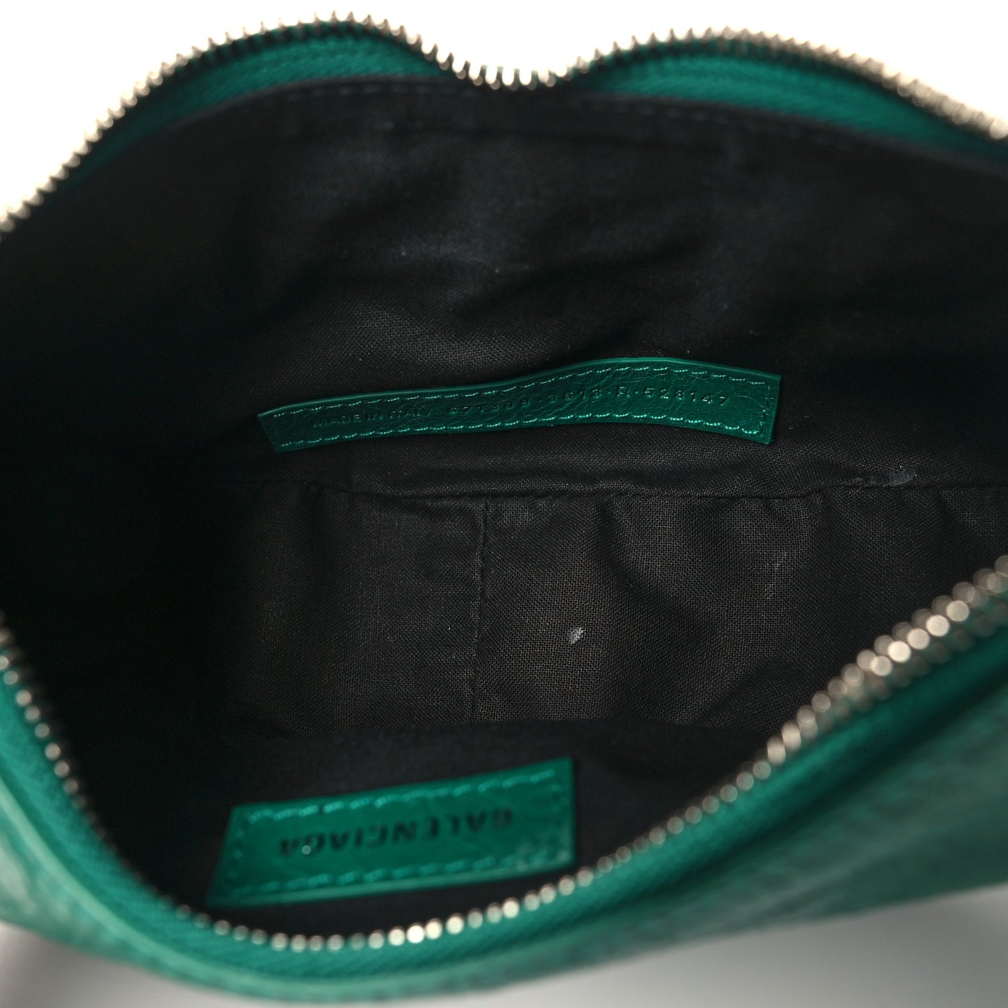 Agneau Arena Le Cagole Shoulder Bag XS Jade