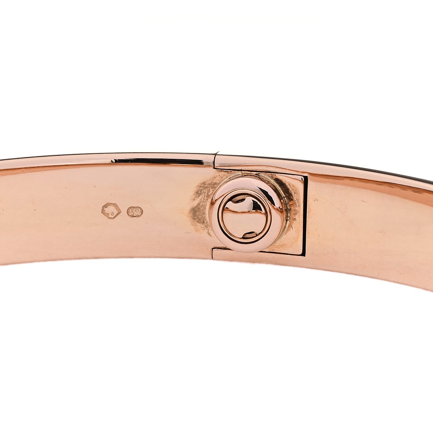 18K Rose Gold Love Bracelet 16