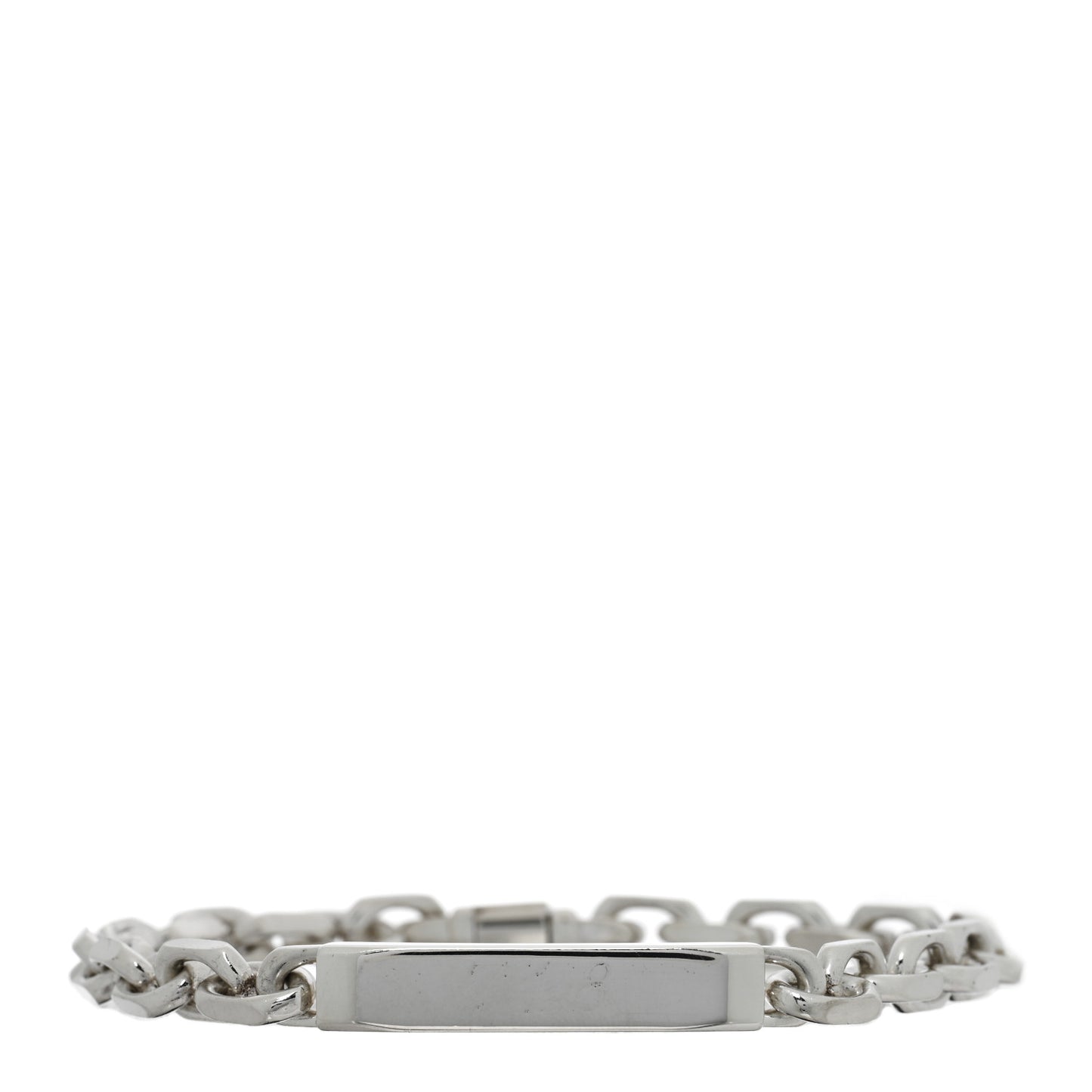 Sterling Silver 1837 Makers ID Chain Bracelet