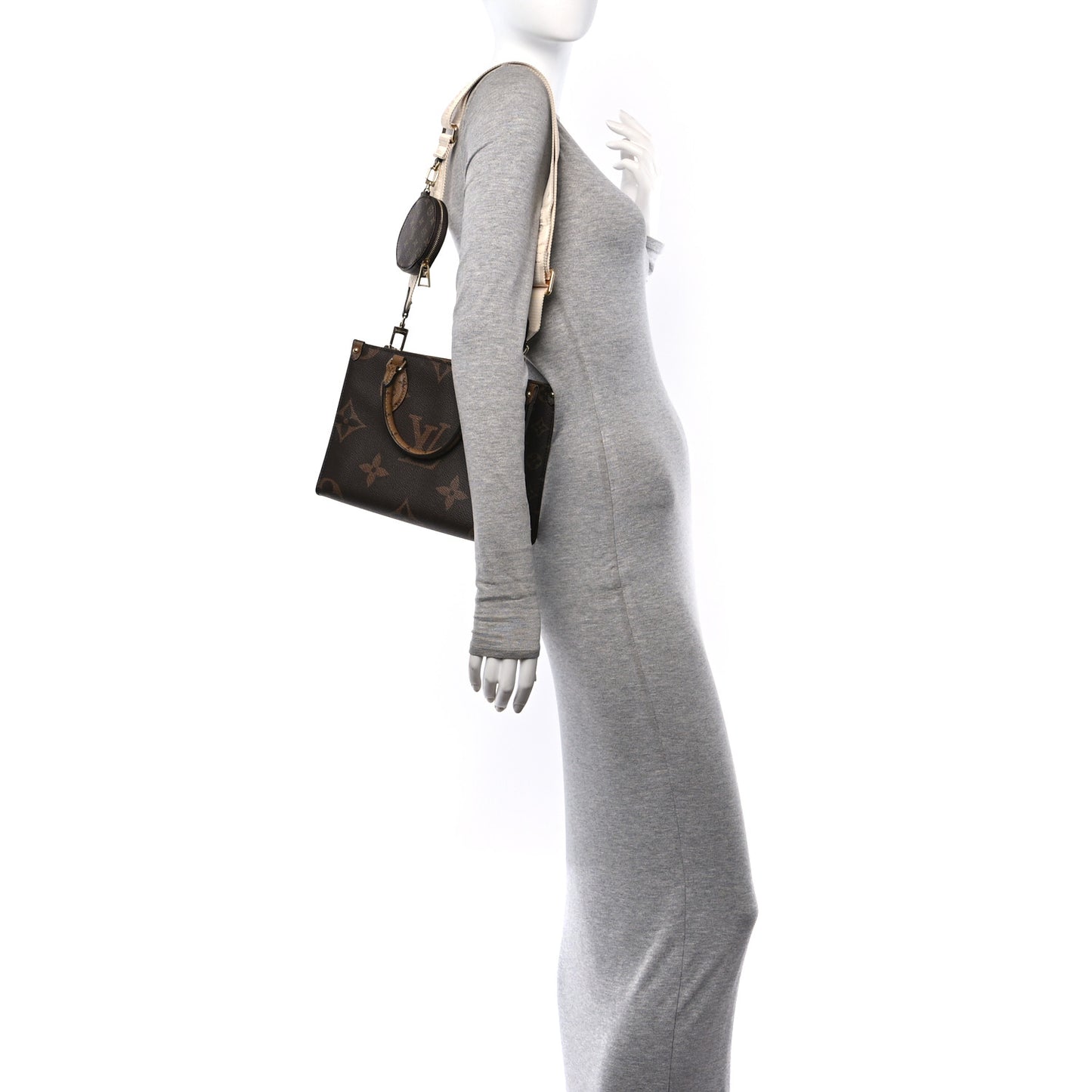 Straw CC Floppy Hat M Beige