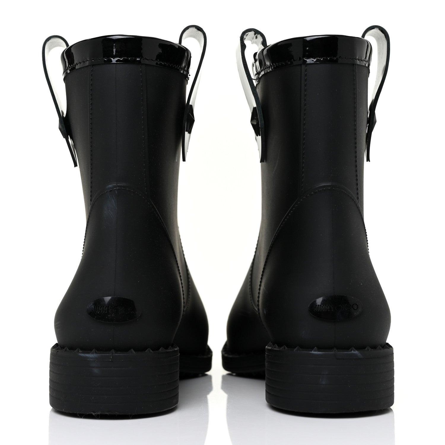 Jimmy Choo Rain Ankle Boots 39 Black 3 of 17