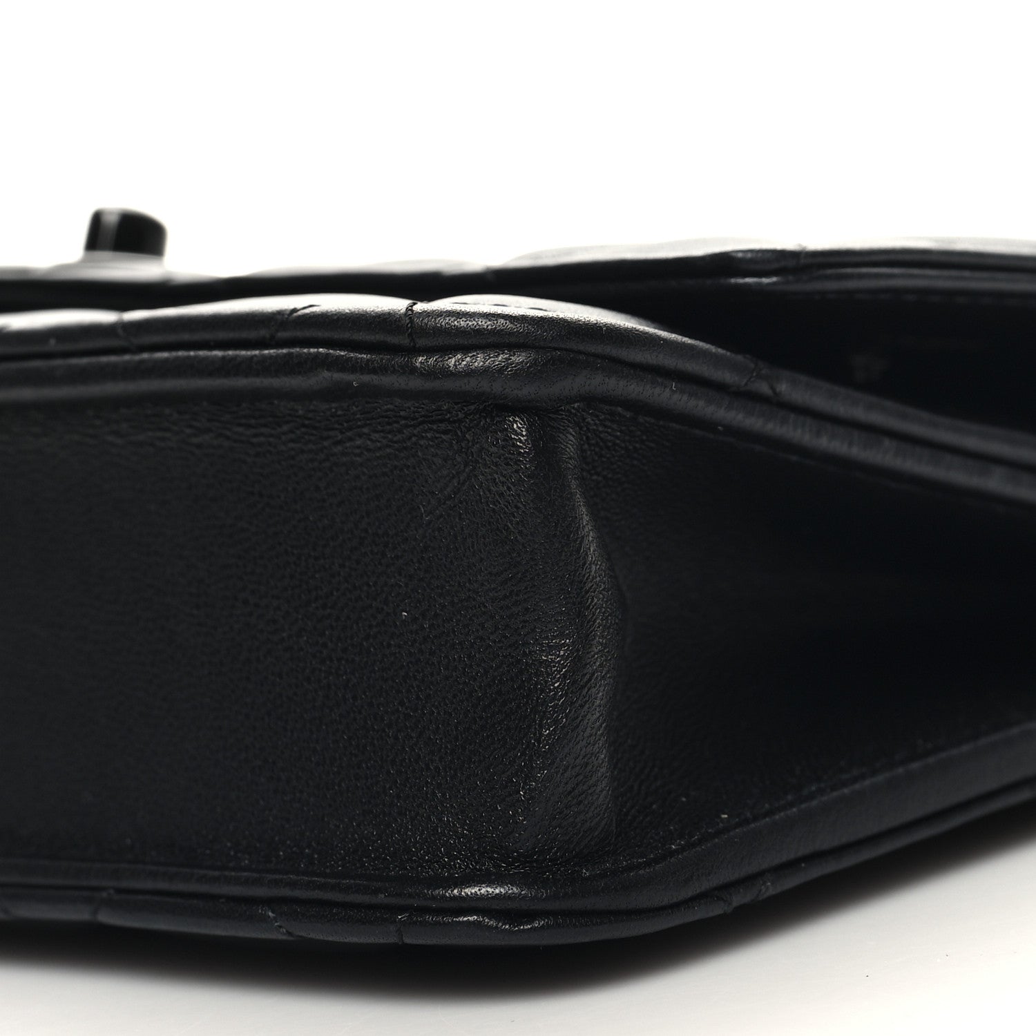 Chanel Lambskin Quilted Trendy CC Wallet On Chain WOC So Black 12 of 12