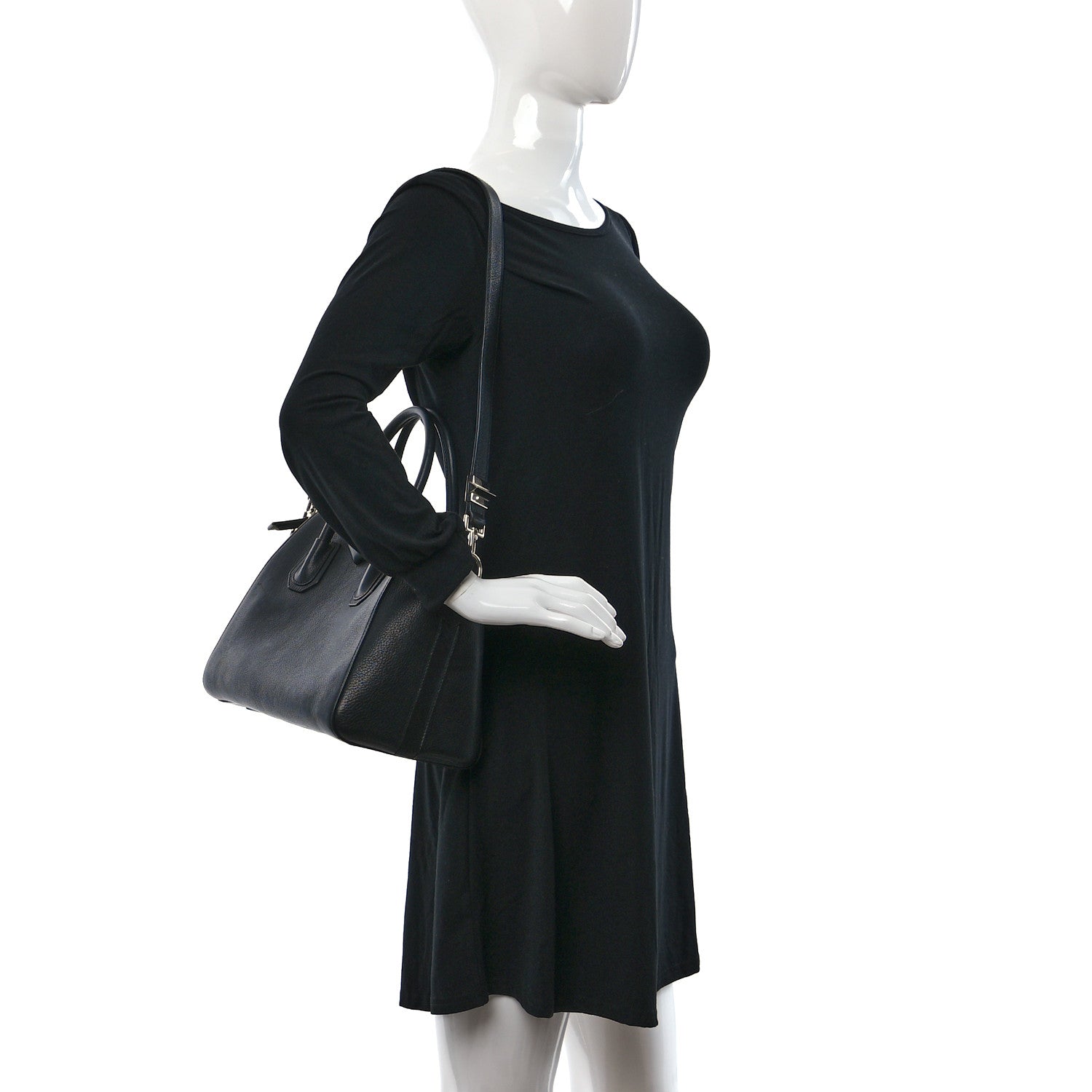 Givenchy Sugar Goatskin Small Antigona Black 2 of 11