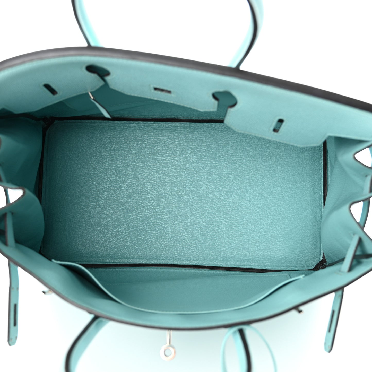Epsom Birkin 35 Bleu Atoll