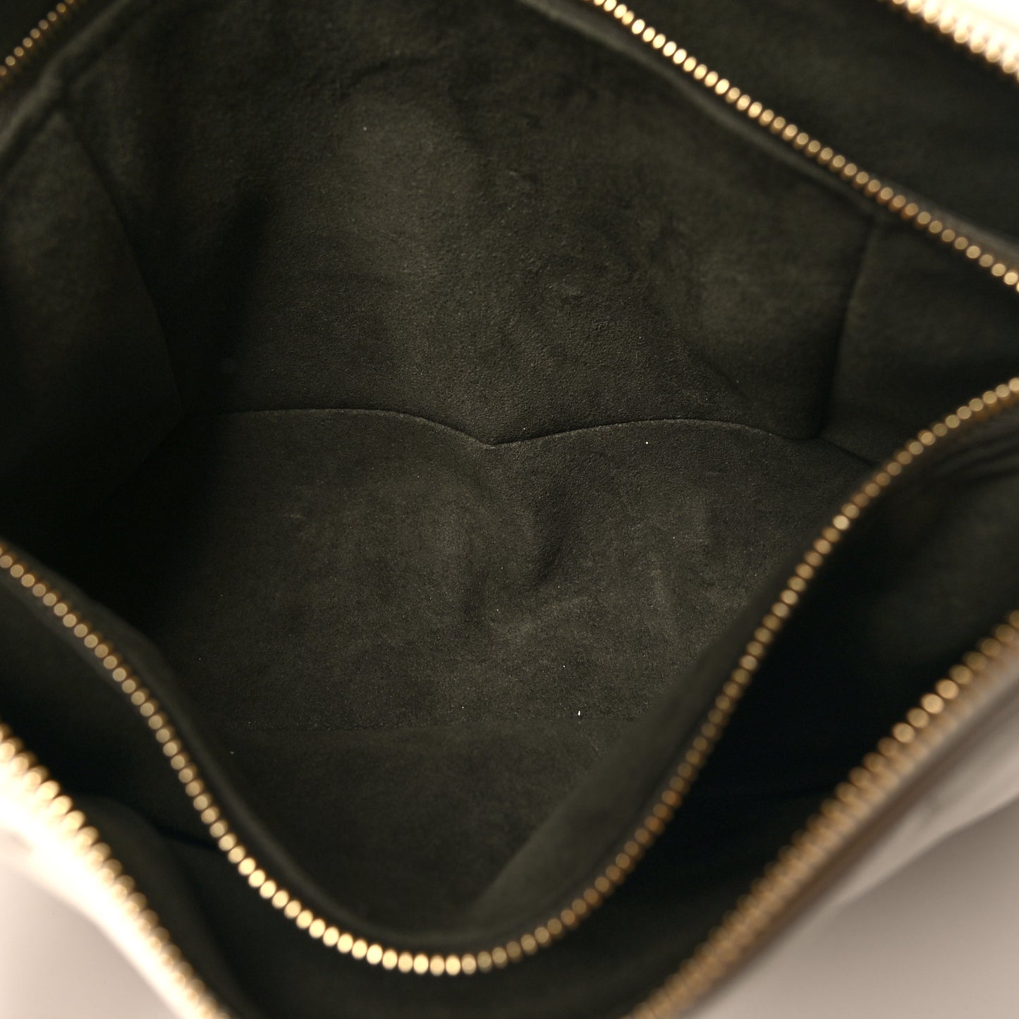 Lambskin Embossed Monogram Coussin PM Beige Cream