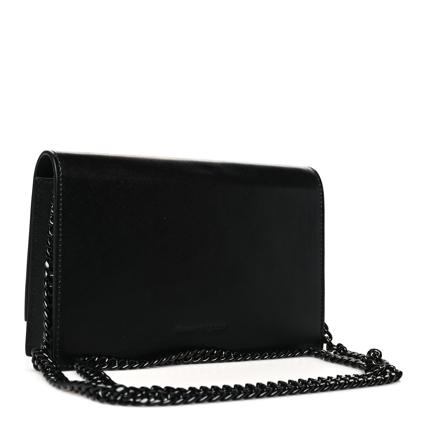 Calfskin Skull Small Crossbody Bag Black