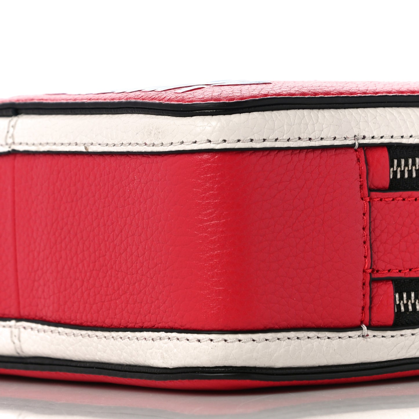 X Peanuts Calfskin The Box Crossbody Red