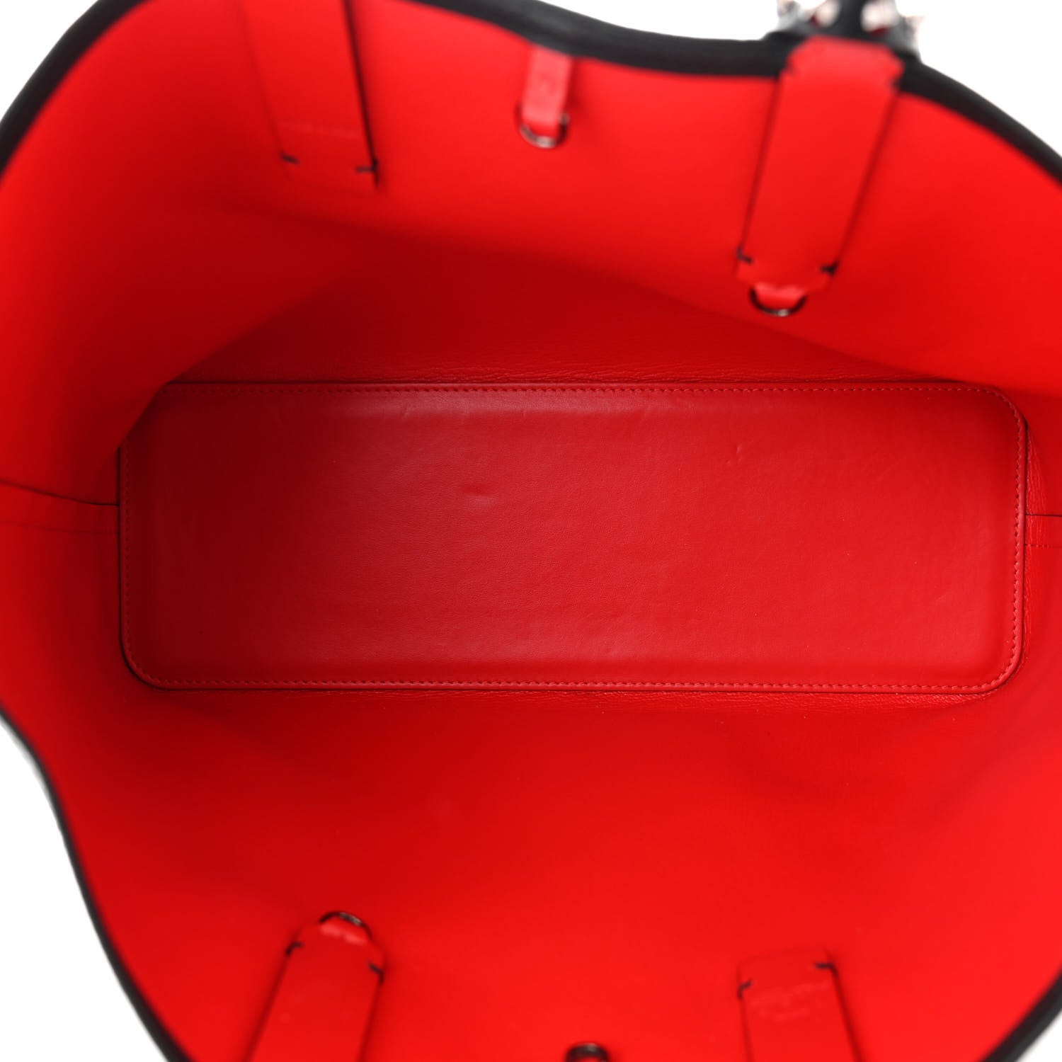 Christian Louboutin Calfskin Empire Spikes Small East West Cabata Tote Black 5 of 11