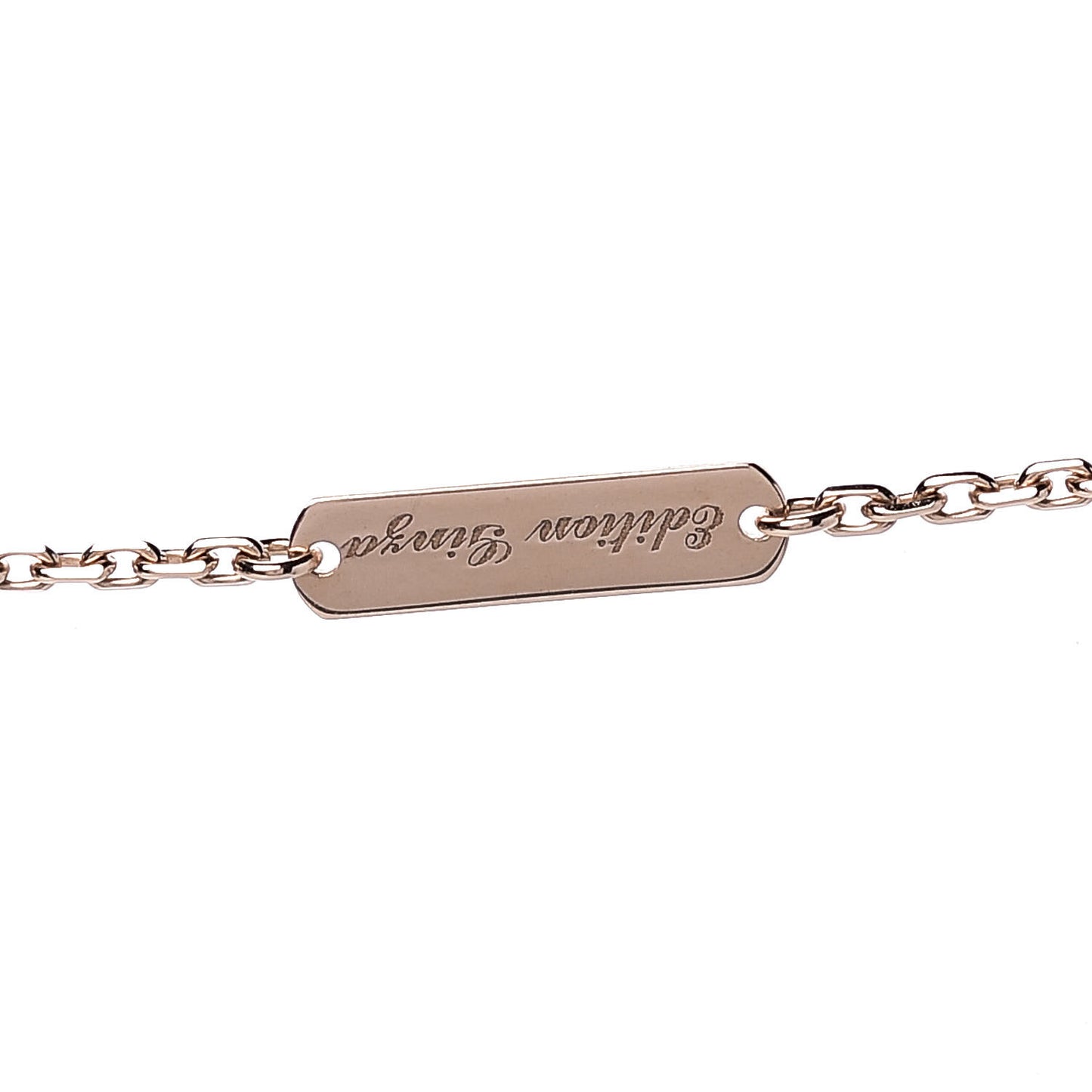 18K Rose Gold Mother of Pearl Magic Alhambra Pendant Necklace