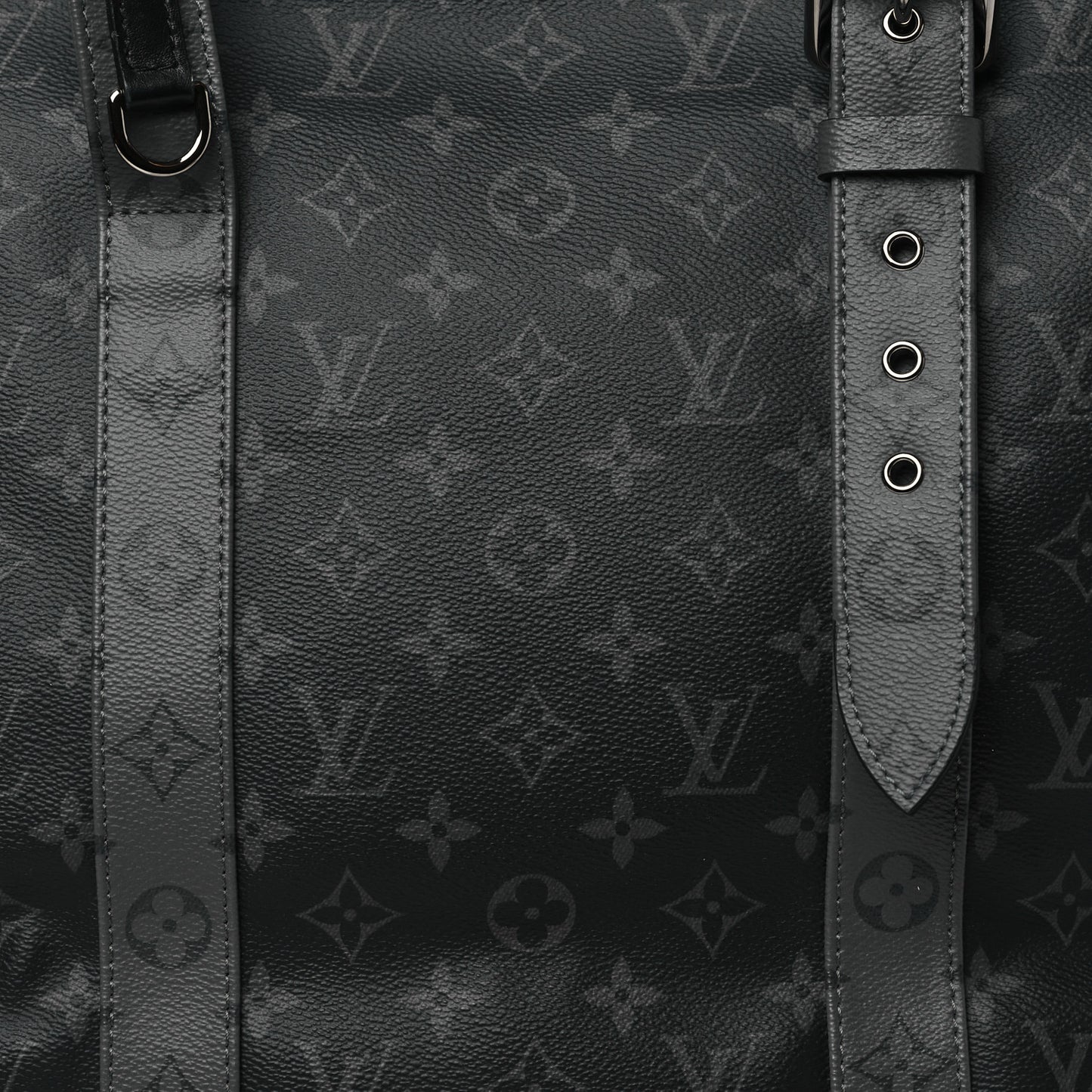 Monogram Eclipse Cabas Zippe GM Black