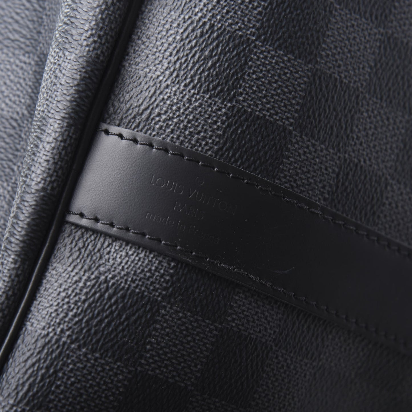Damier Graphite Keepall Bandouliere 55