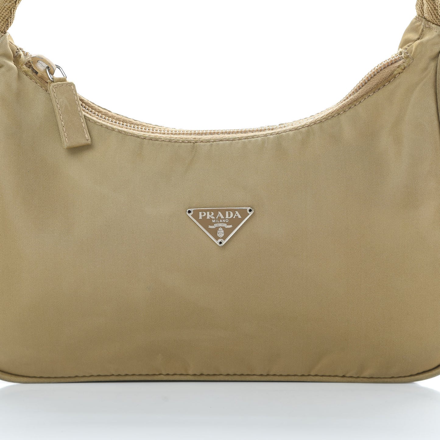 Tessuto Nylon Sport Shoulder Bag Sabbia