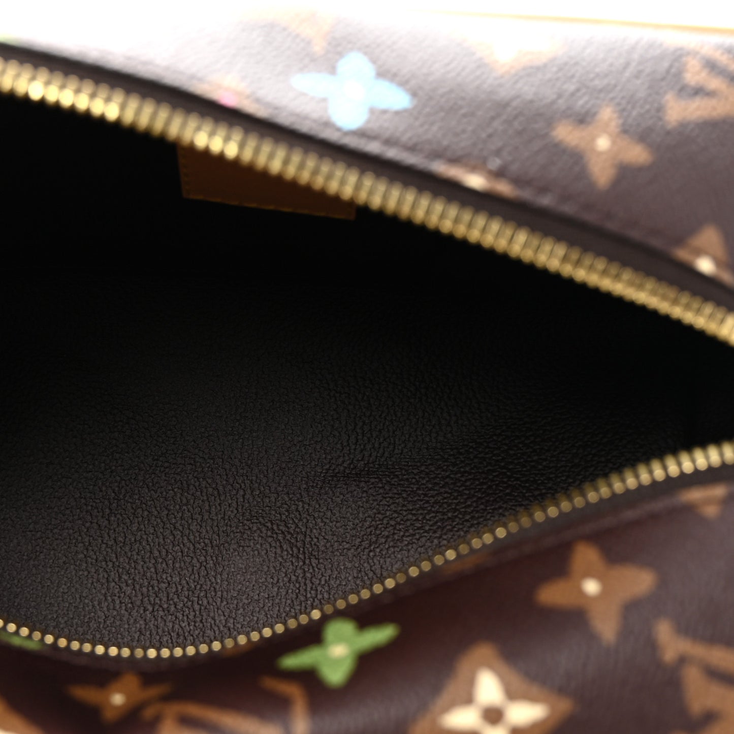 Monogram Craggy Locket Dopp Kit Chocolate