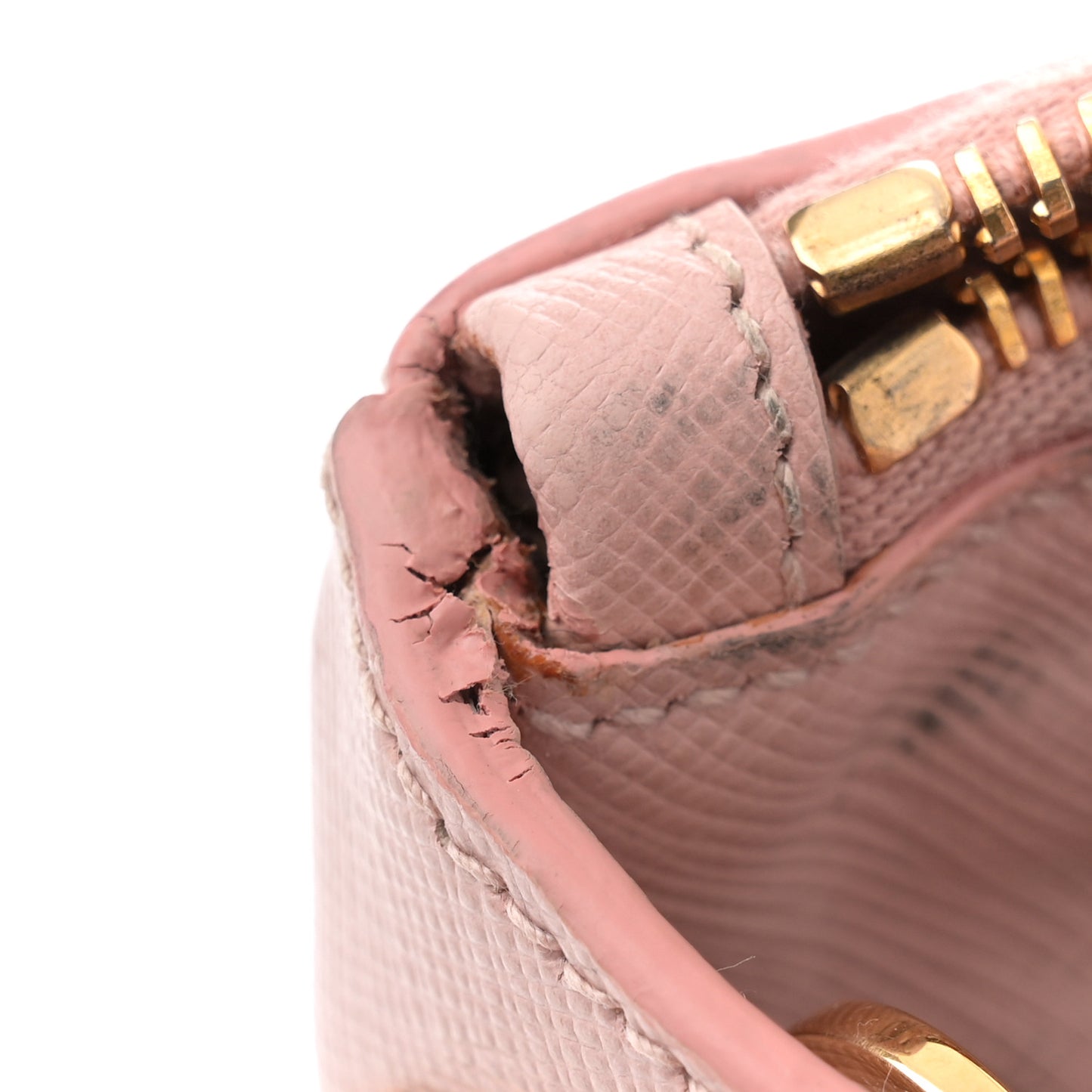 Saffiano Mini Galleria Double Zip Tote Orchidea