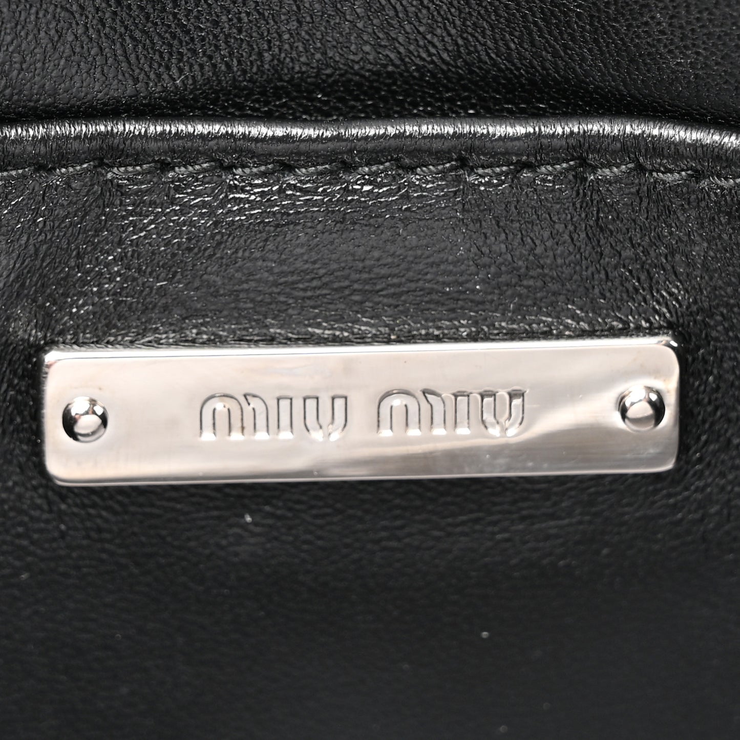 Nappa Crystal Starlight Mini Clutch Bag Black