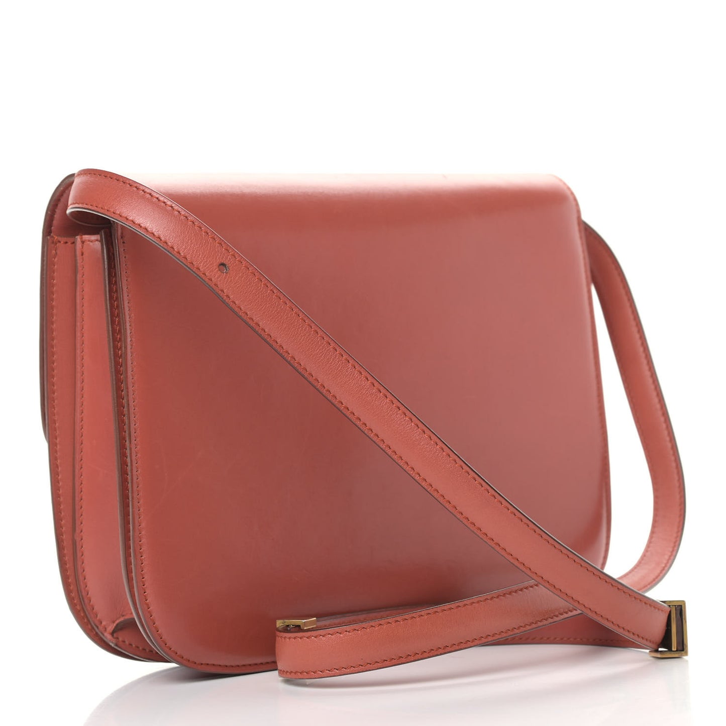 Box Calfskin Medium Classic Box Flap Bag Lipstick