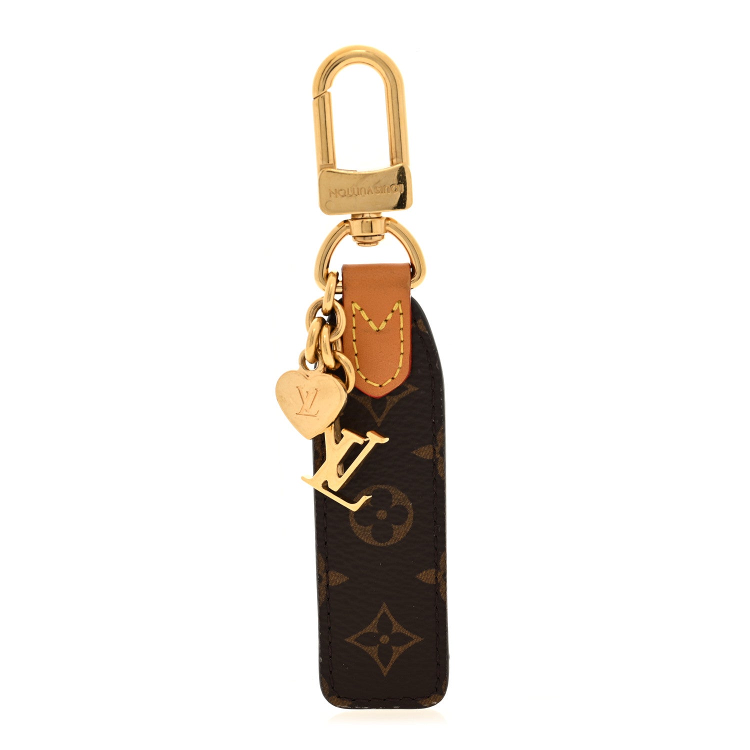 Louis Vuitton Monogram LV Cherished Tab Key Holder 1 of 3