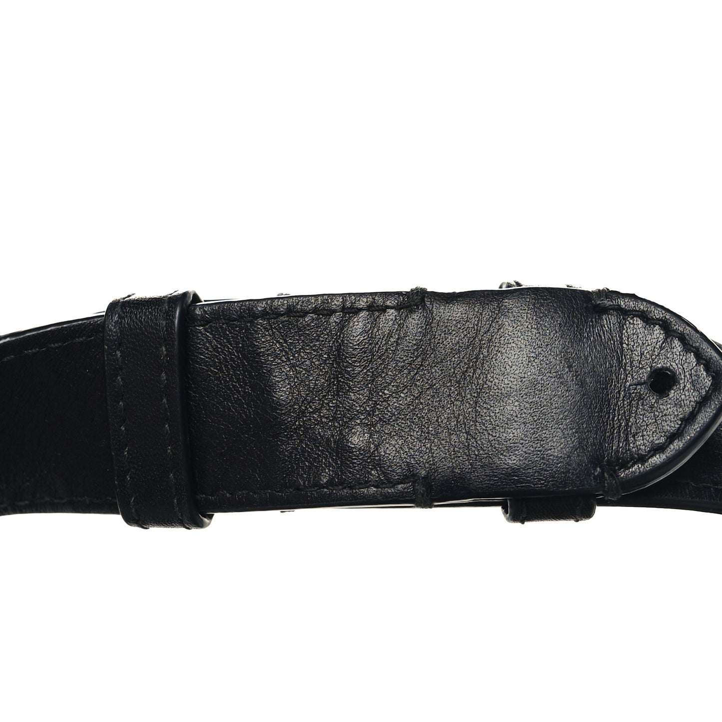Calfskin Macrocannage Large Toujours Black