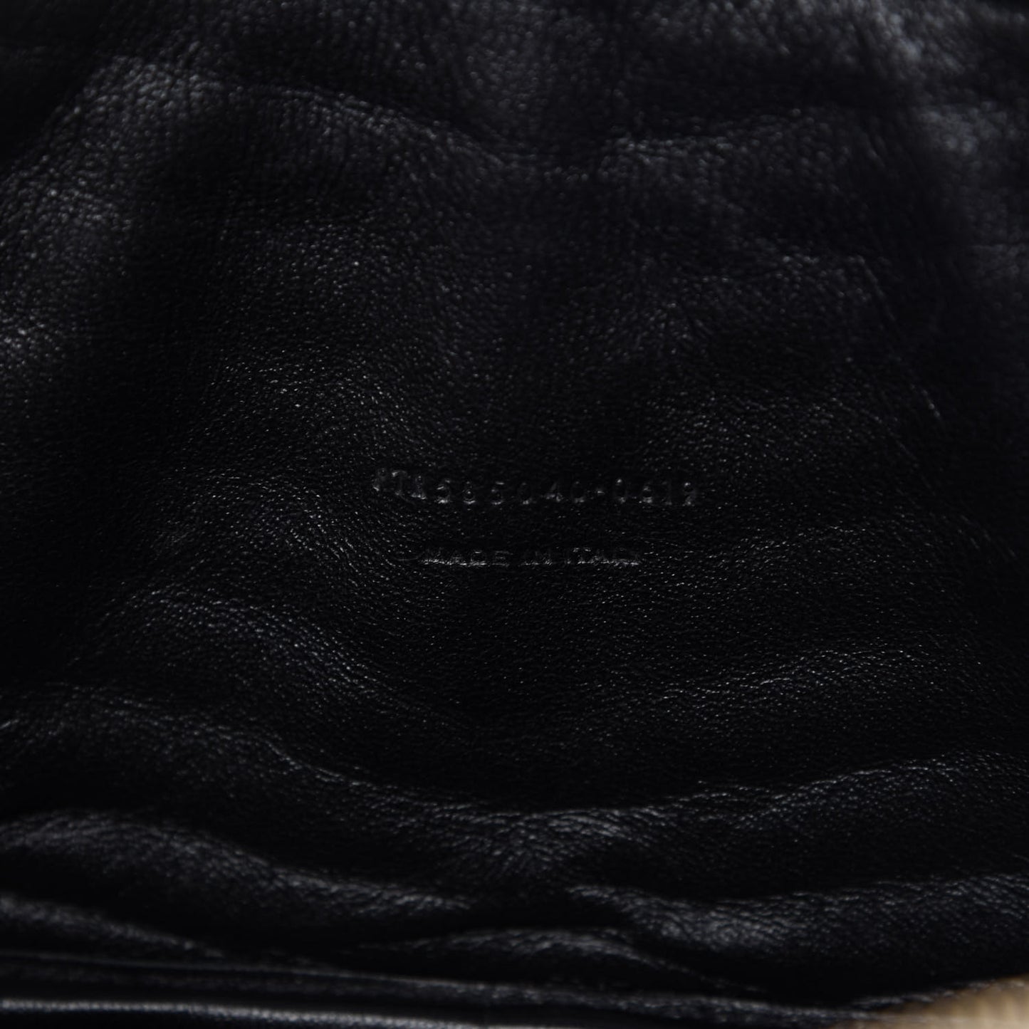 Grain De Poudre Matelasse Monogram Mini Lou Camera Bag Crema Soft