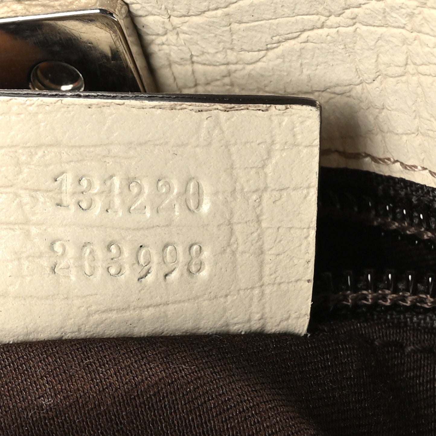 GG Plus Monogram Small Vertical Tote Off White