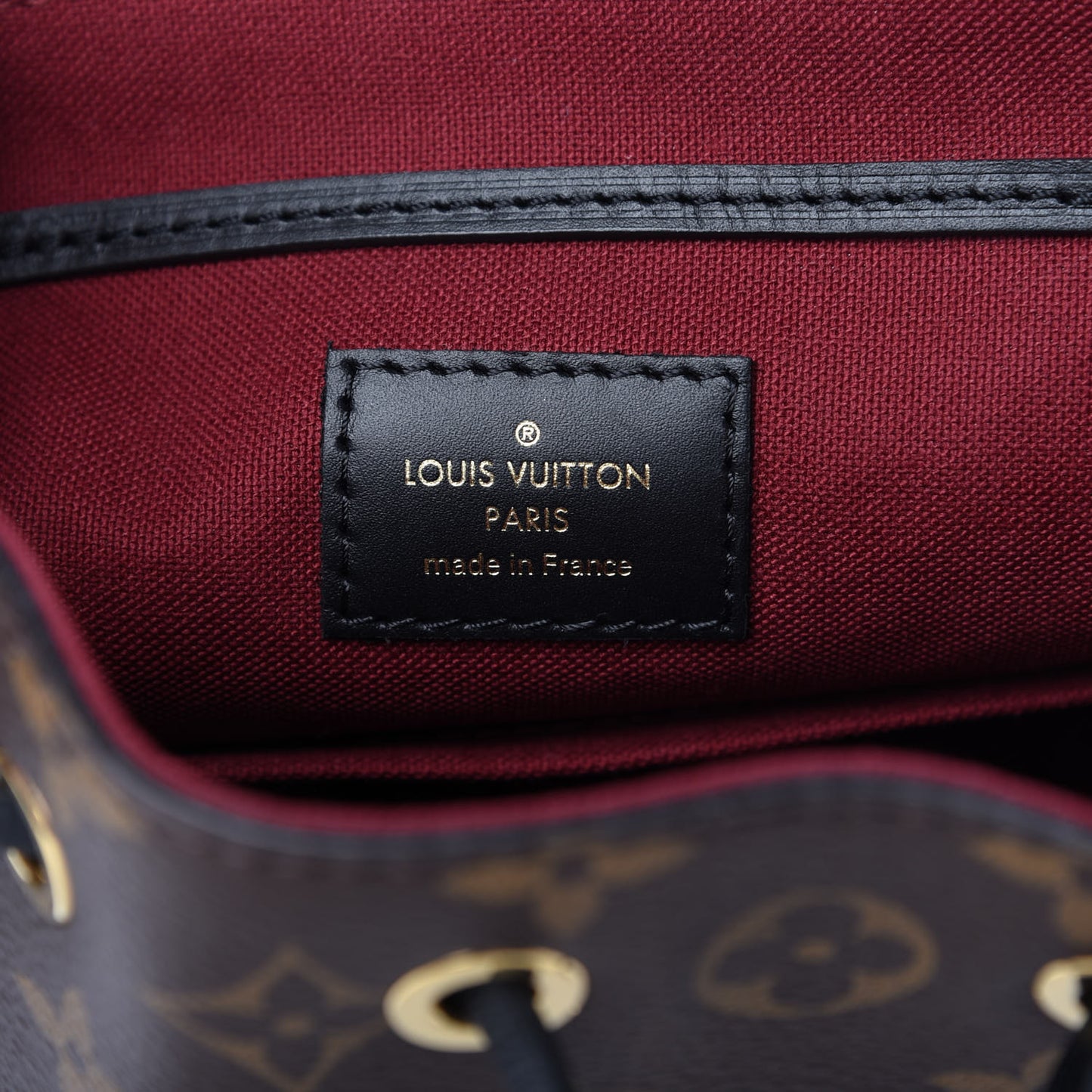 Monogram BB Montsouris NM Backpack Black
