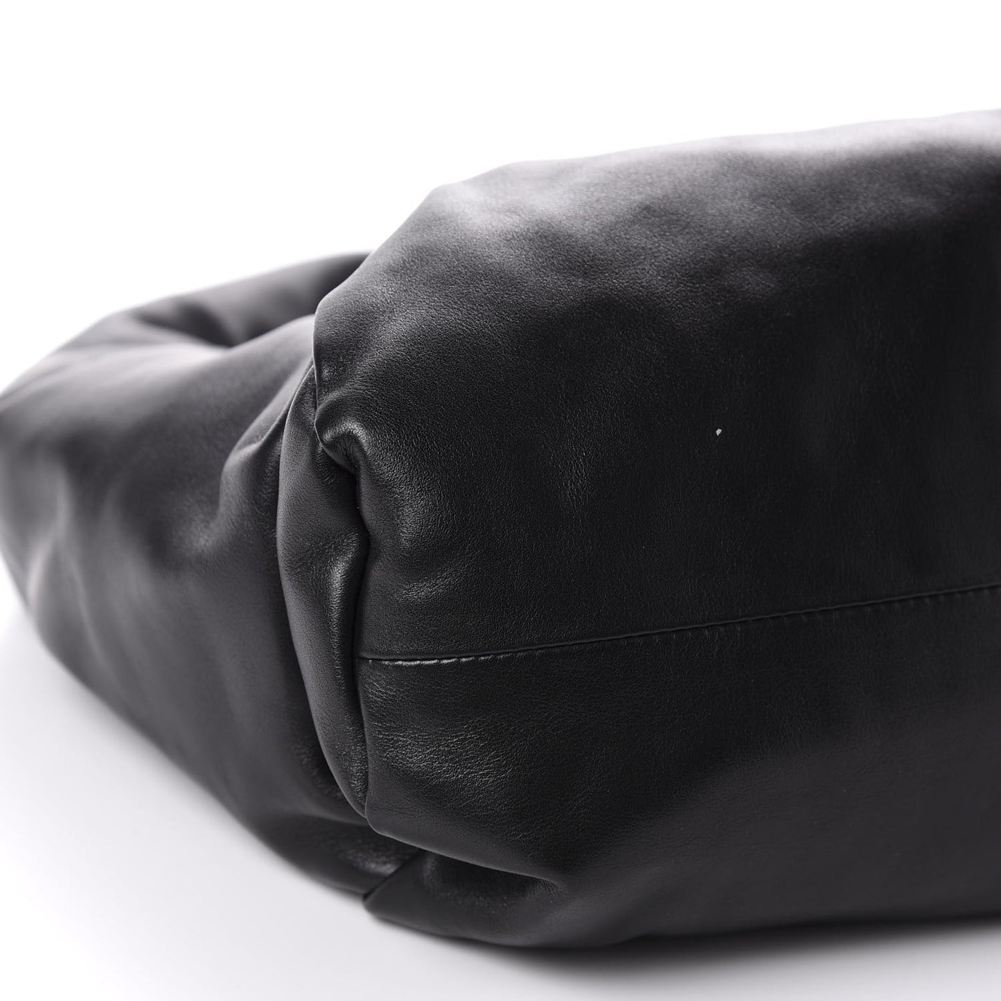 Smooth Butter Calfskin Small The Shoulder Pouch Black