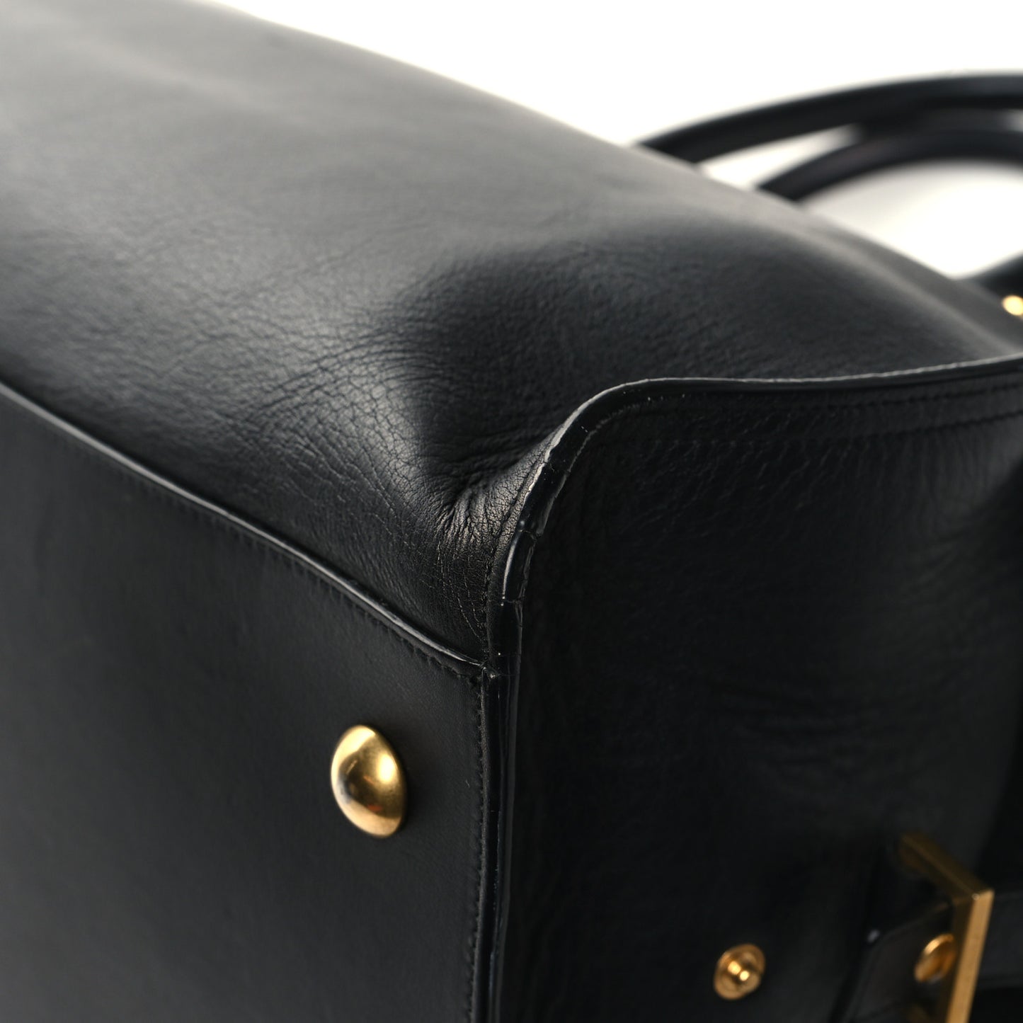 Calfskin Medium Classic Y Cabas Black