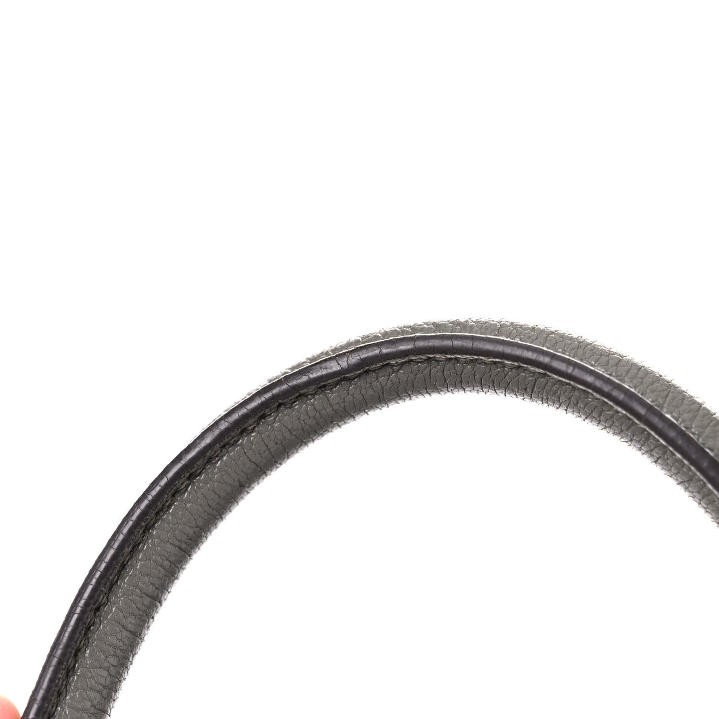 Goatskin Madras Zip Tote Pomice