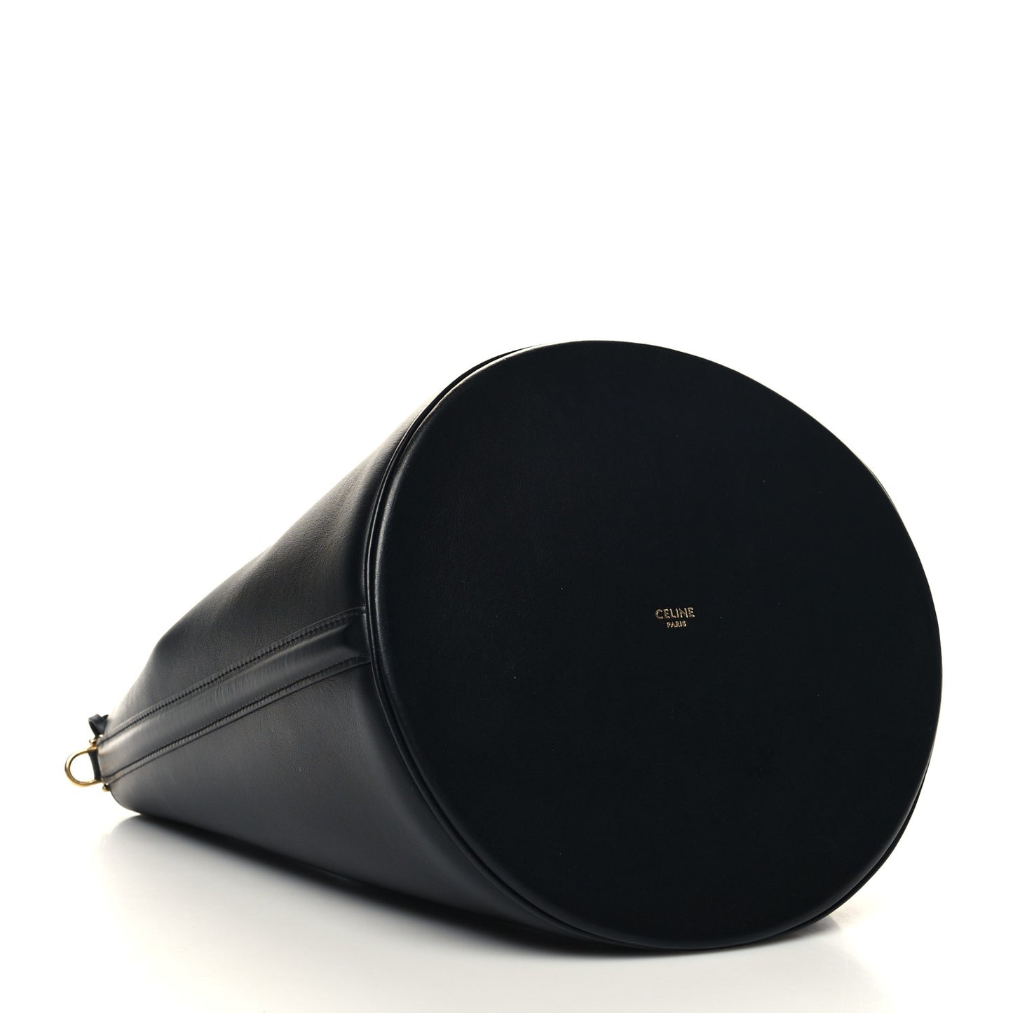 Smooth Calfskin Bucket 16 Bag Black