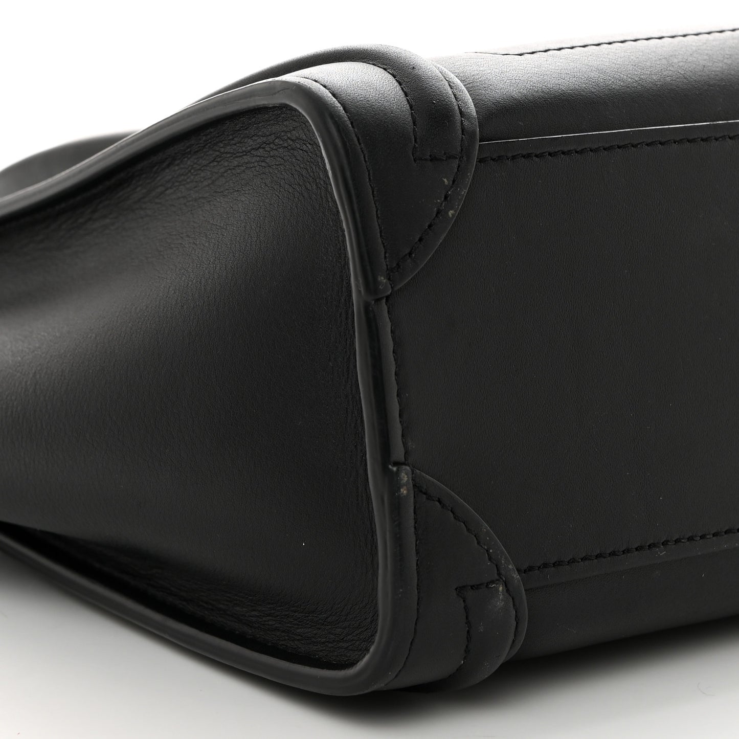 Smooth Calfskin Nano Luggage Black