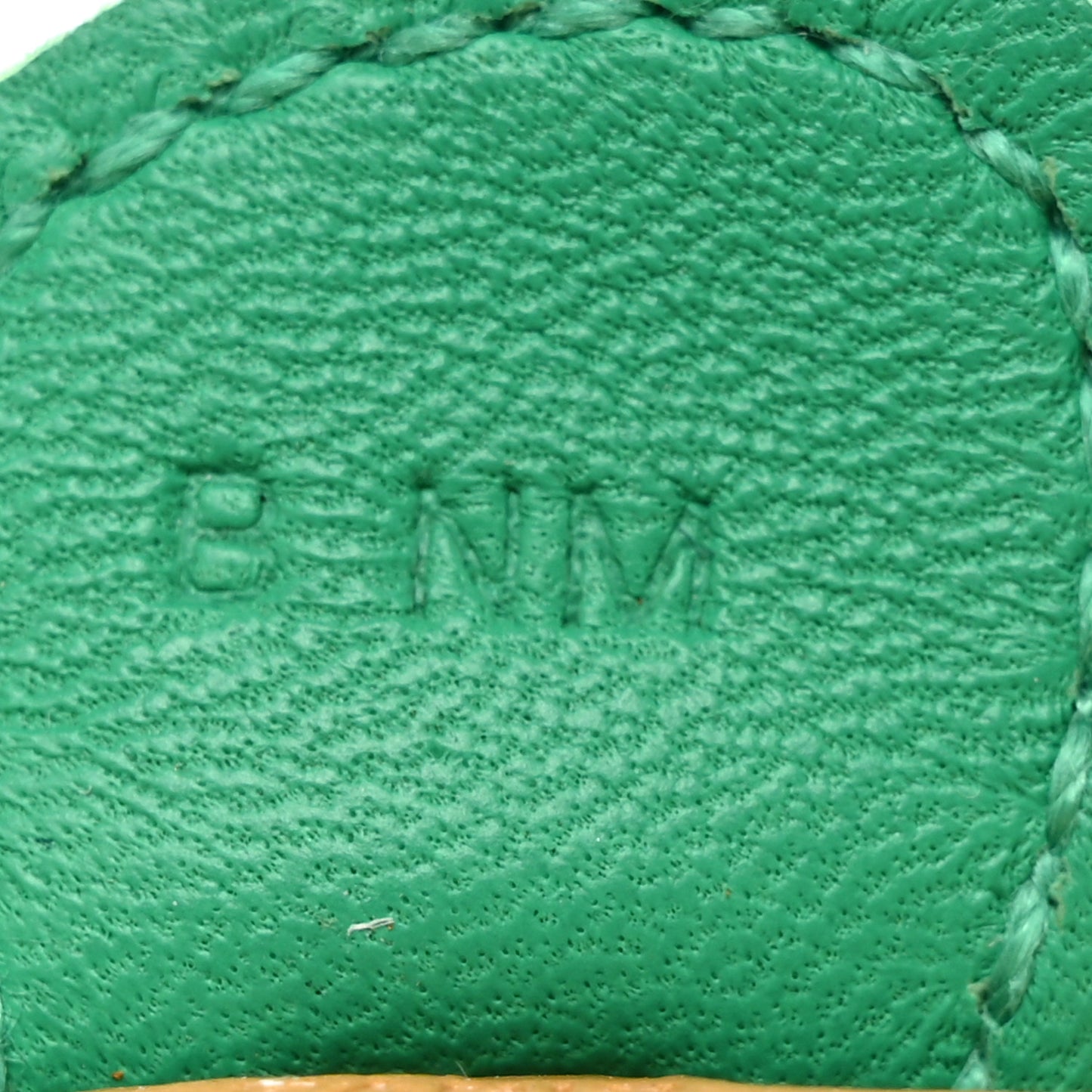 Milo Lambskin Grigri Rodeo Horse Bag Charm PM Sesame Vert Fizz Menthe