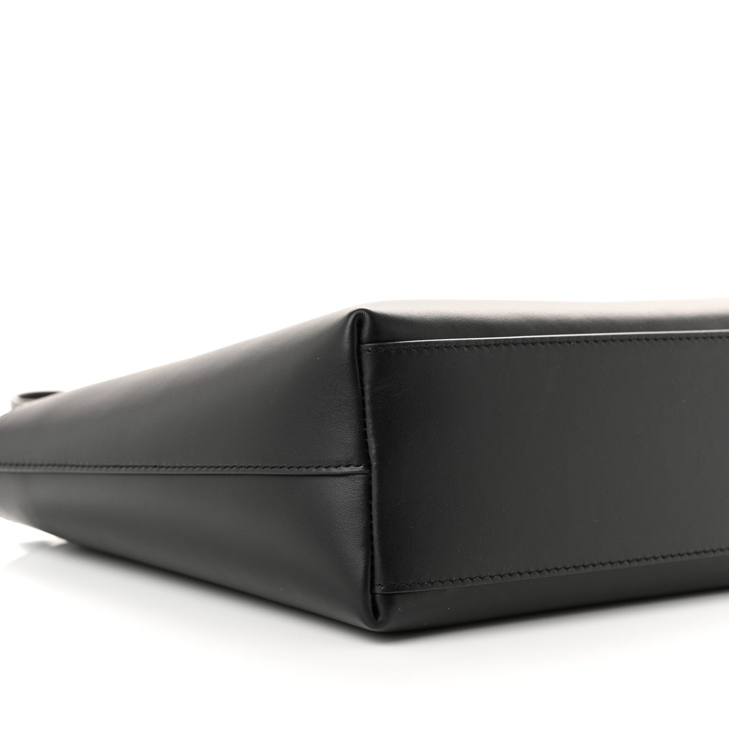 Dolce & Gabbana Calfskin Small DG Logo Shopper Tote Black 8 of 9