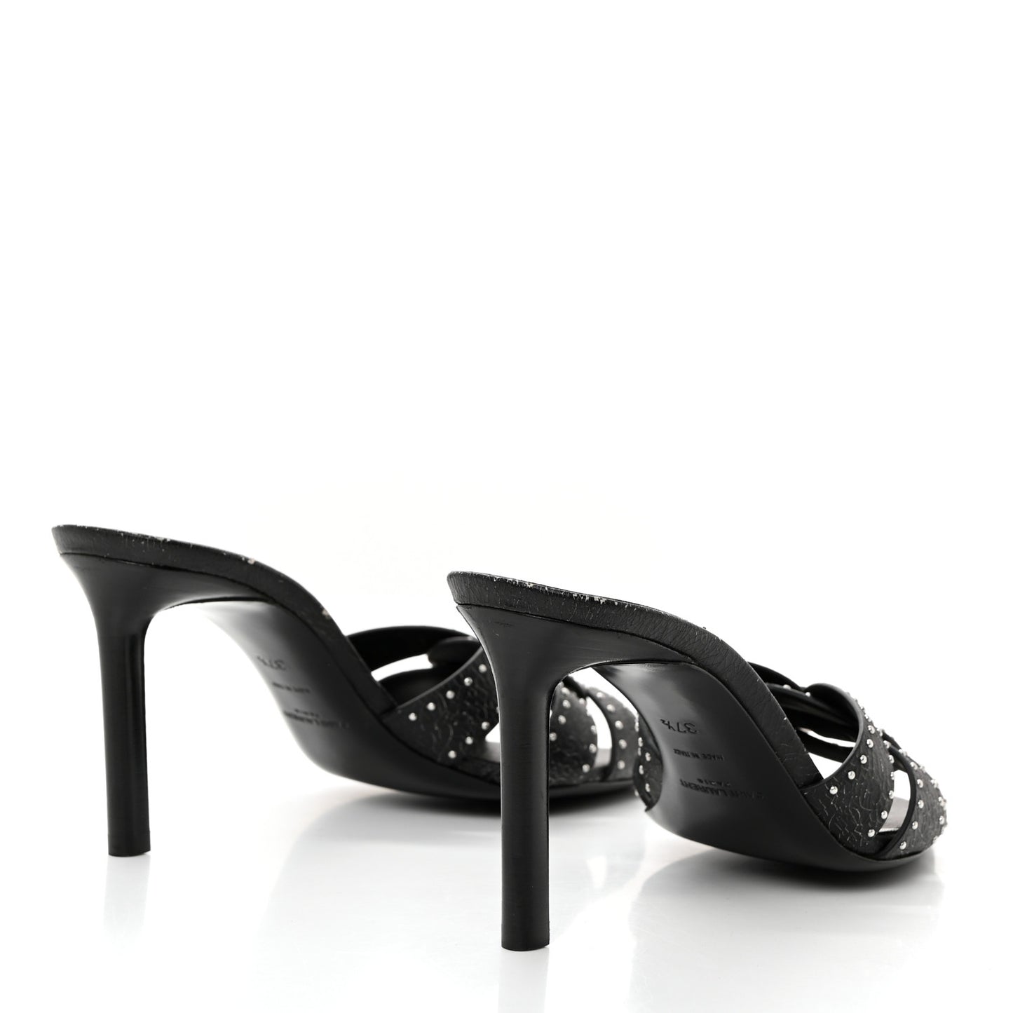 Tribute Slide 85 Mules 37.5 Black