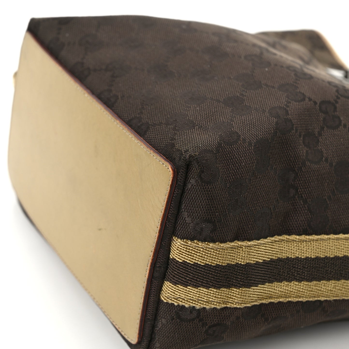 Monogram Bucket Tote Brown