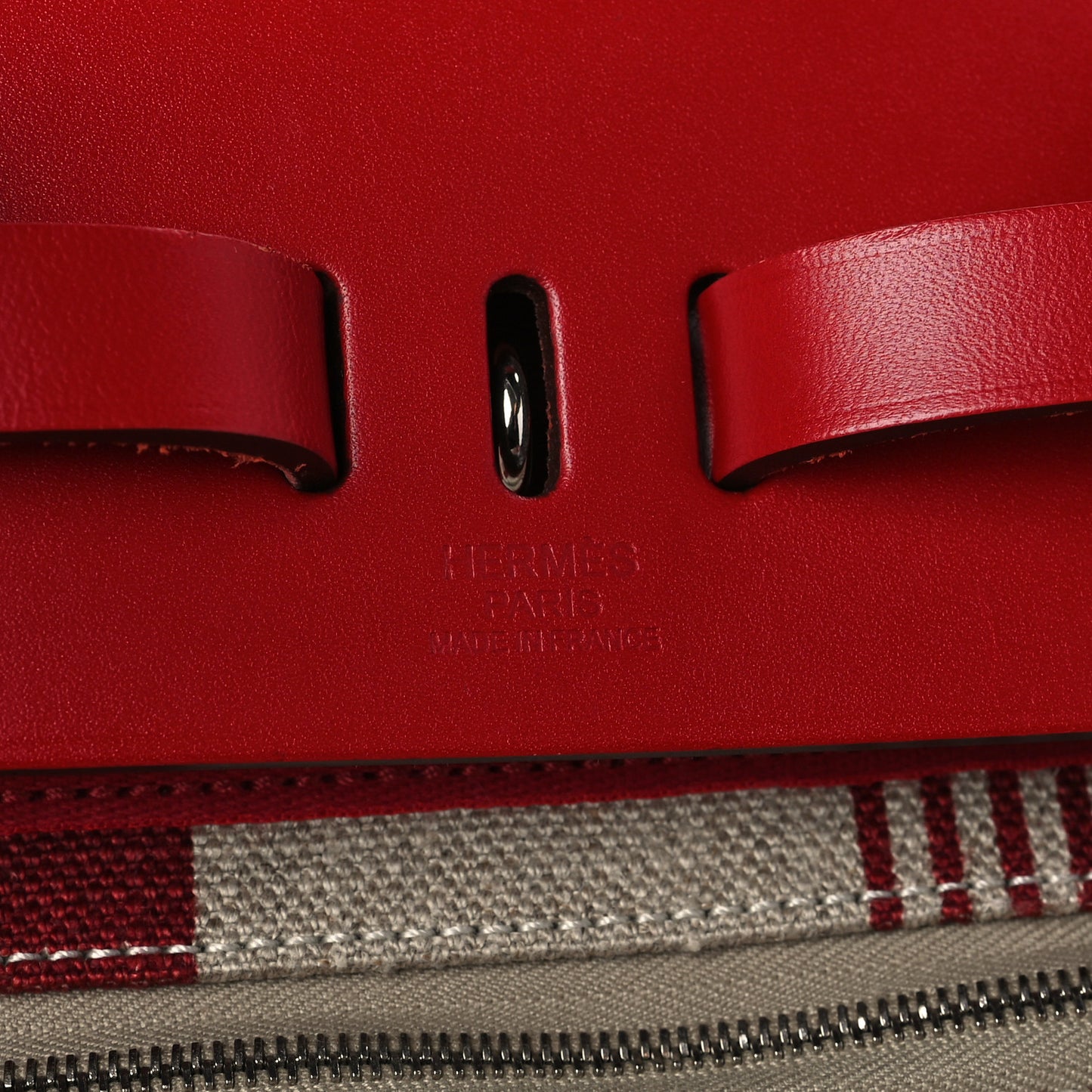 Vache Hunter Toile H Vibration Herbag a Dos Retourne Backpack Bordeaux Ficelle Rouge Piment