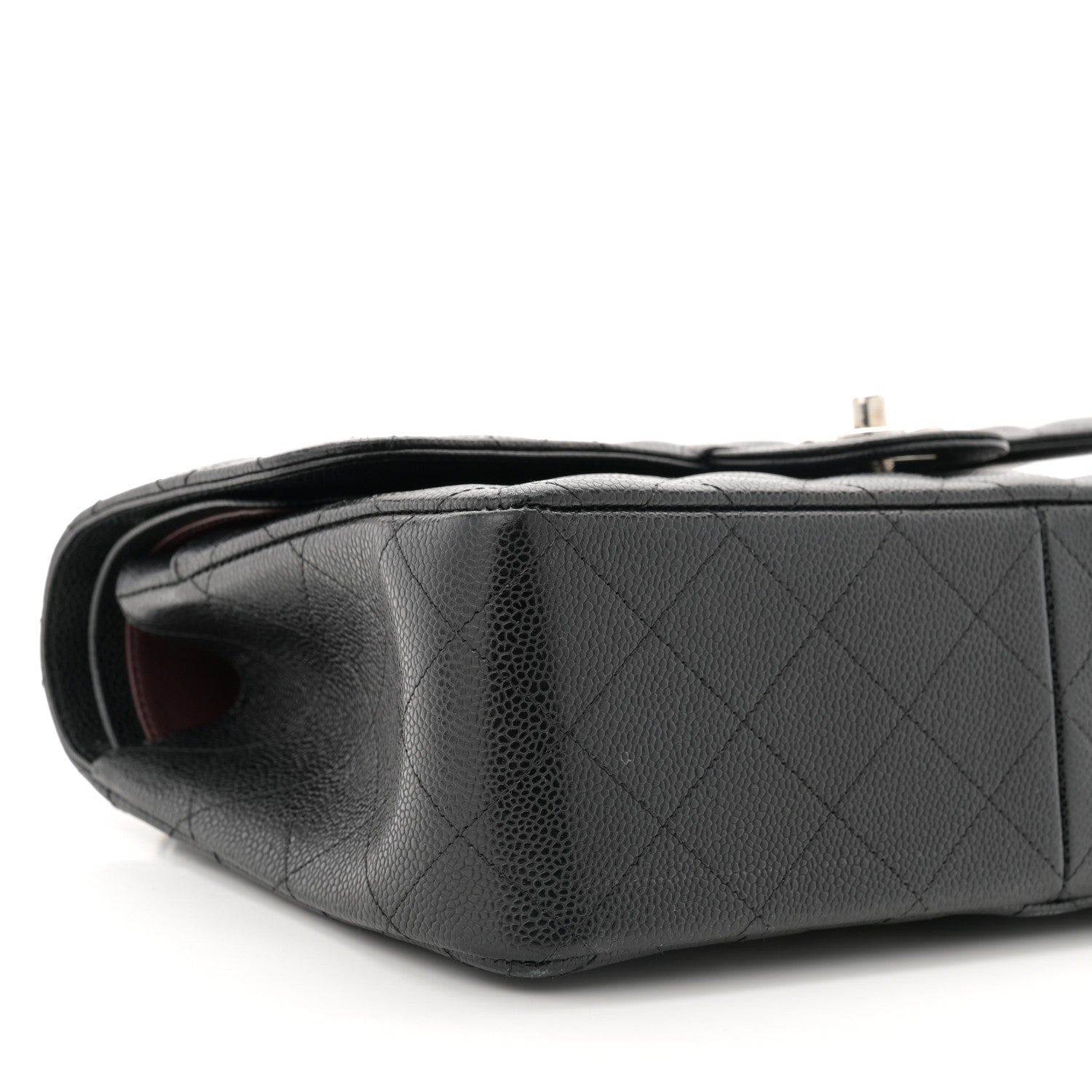 Chanel Caviar Quilted Jumbo Double Flap Black 9 of 11