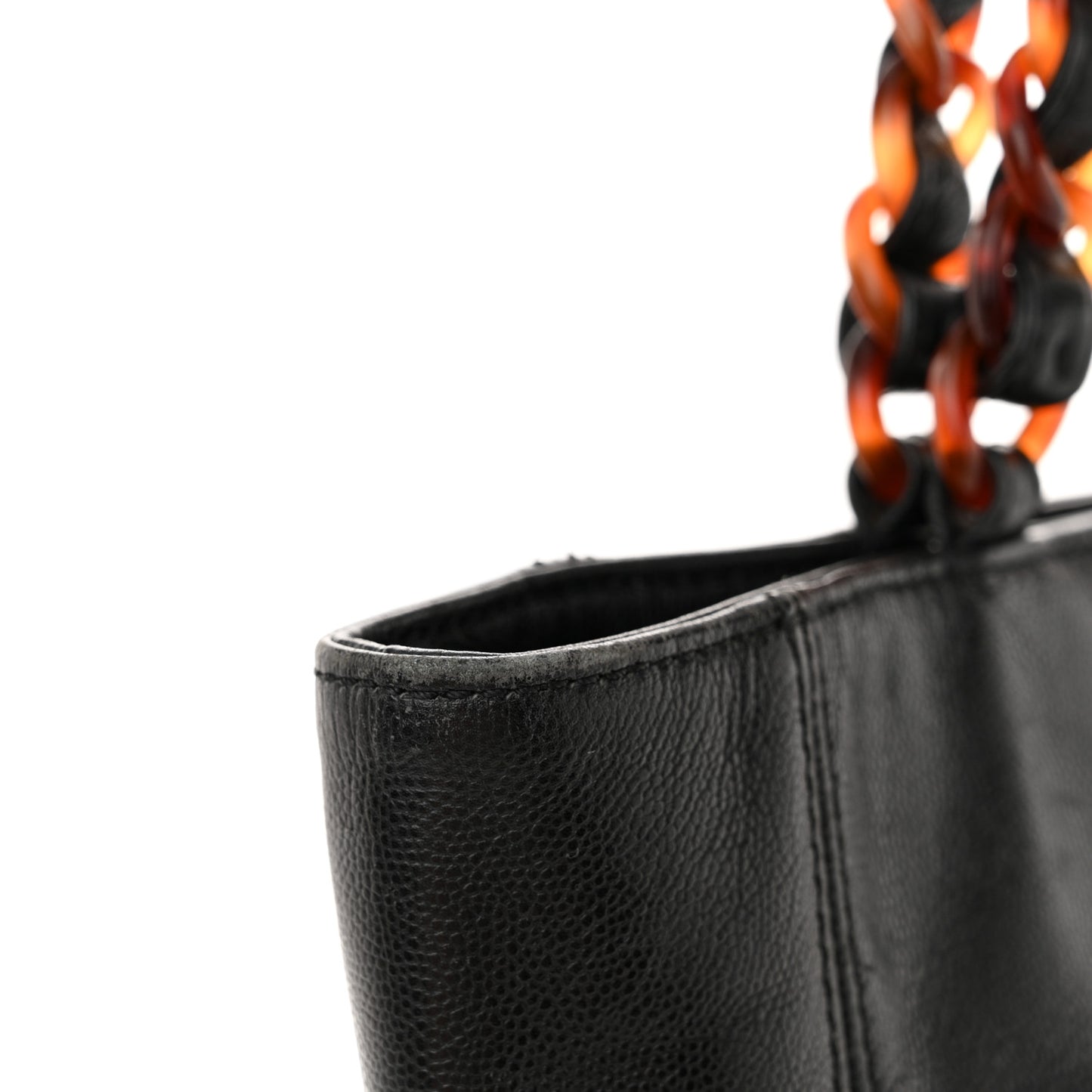 Caviar Tortoise Timeless CC Tote Black