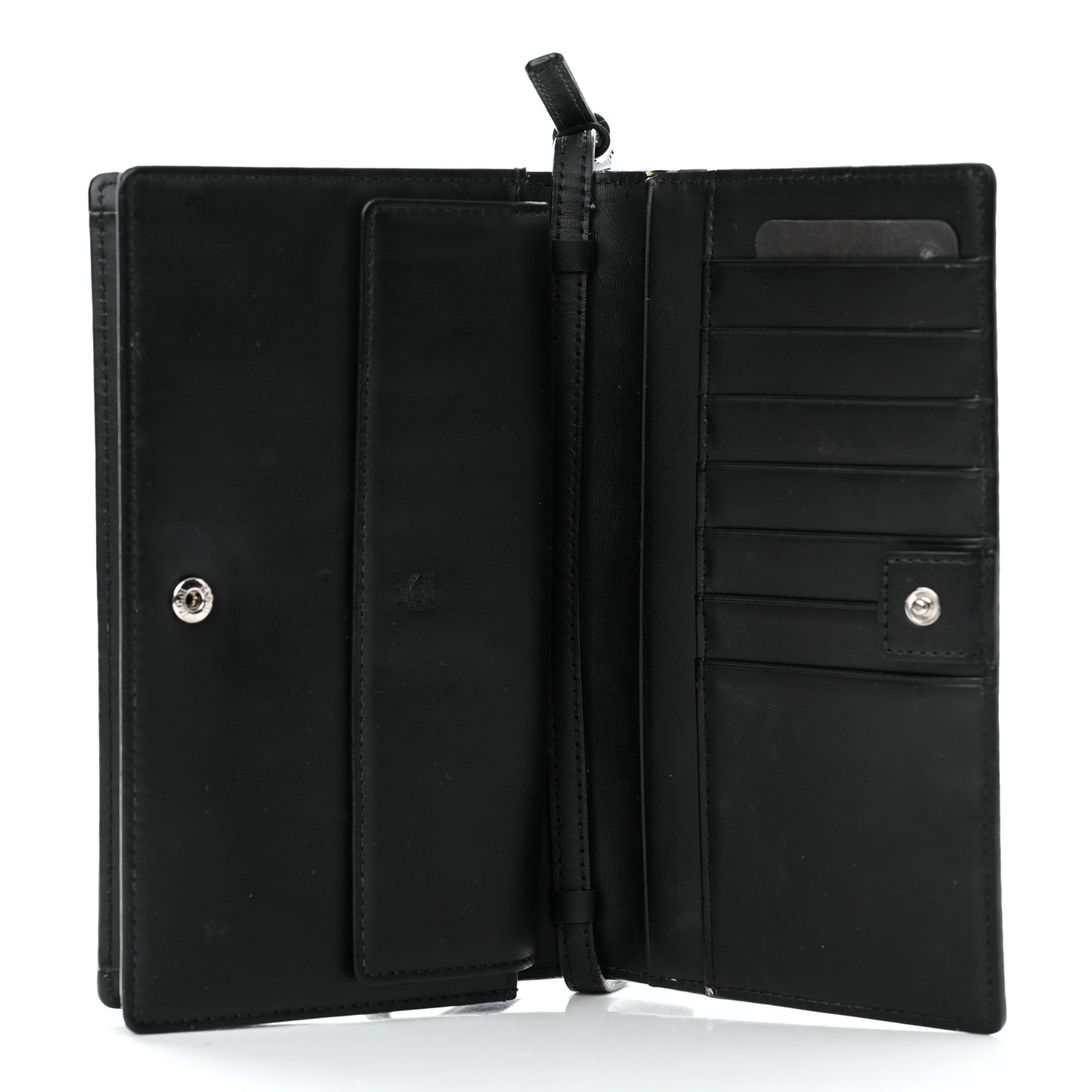 Visetos Chain Wallet Crossbody Black