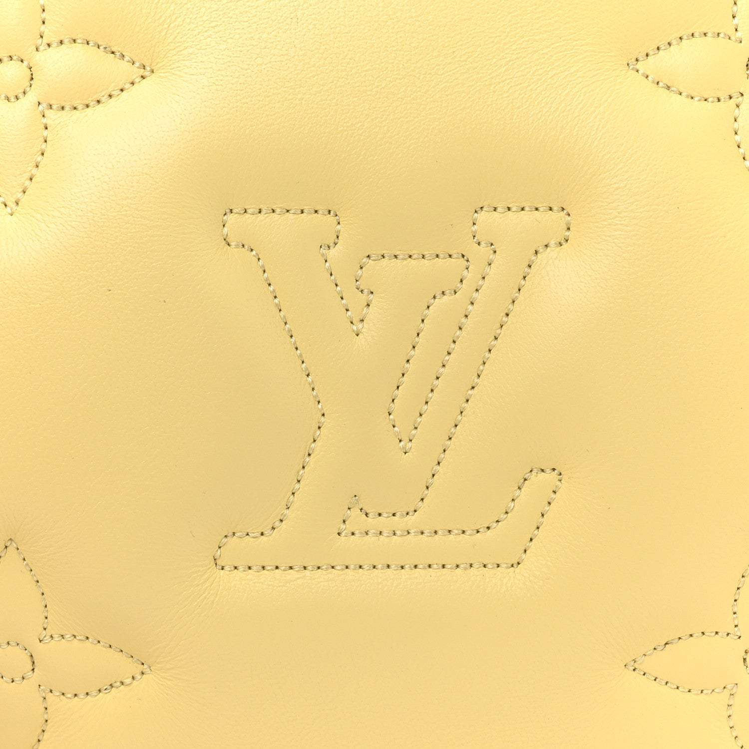 Louis Vuitton Calfskin Bubblegram Over The Moon Banana 7 of 12